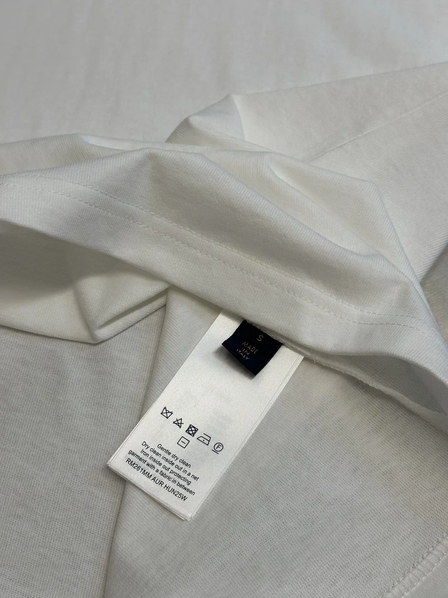 Embroidered Logo Cotton T-Shirt D20518787 — view 6