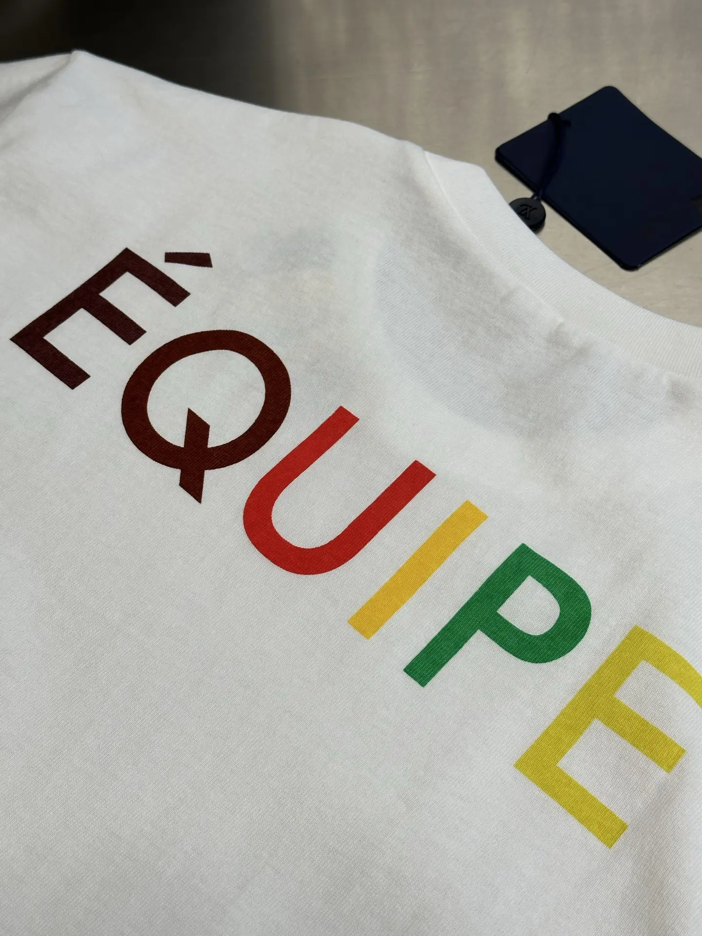Embroidered Logo Cotton T-Shirt D20518787 — view 8