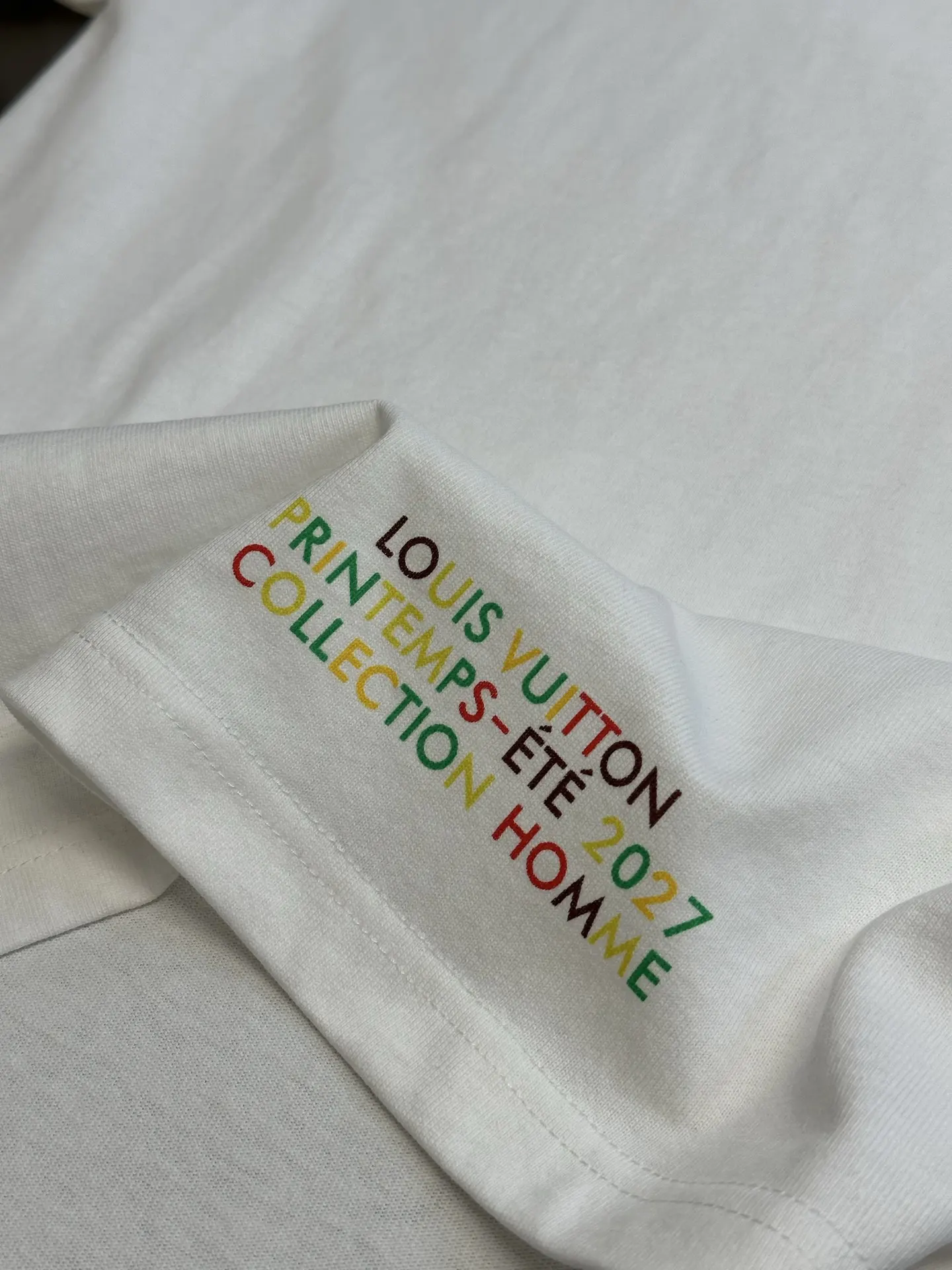 Embroidered Logo Cotton T-Shirt D20518787 — view 9