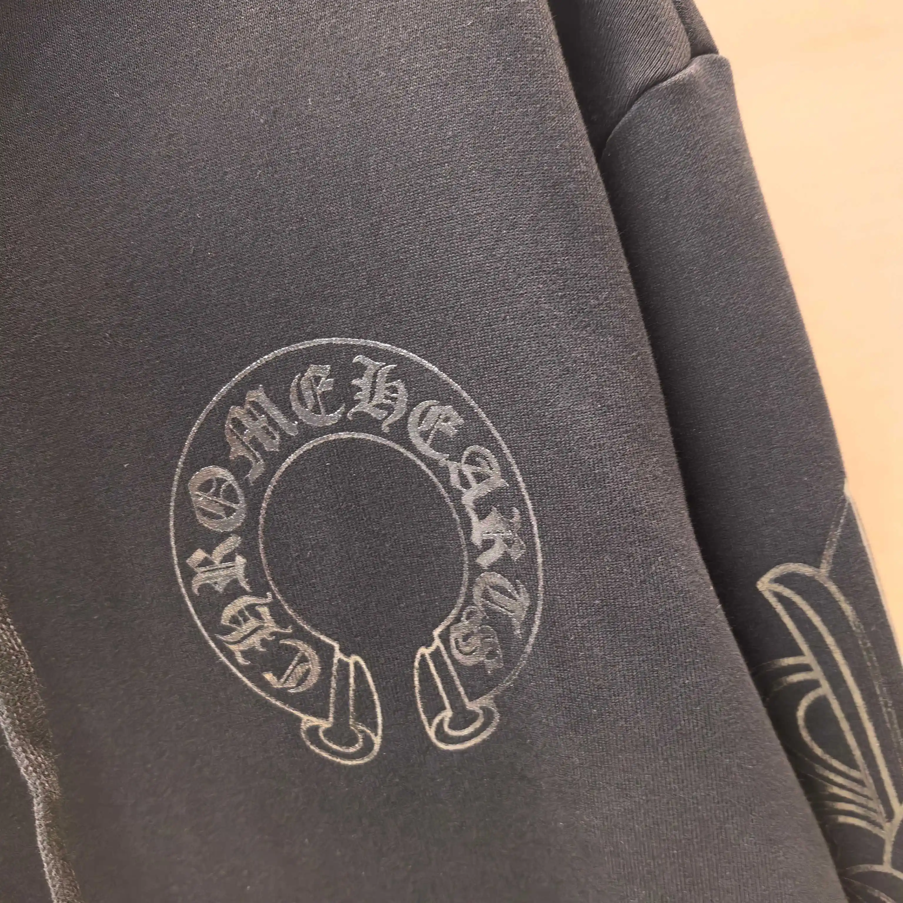 Chrome Hearts Tonal Cross Print Hoodie D21023769 — view 4