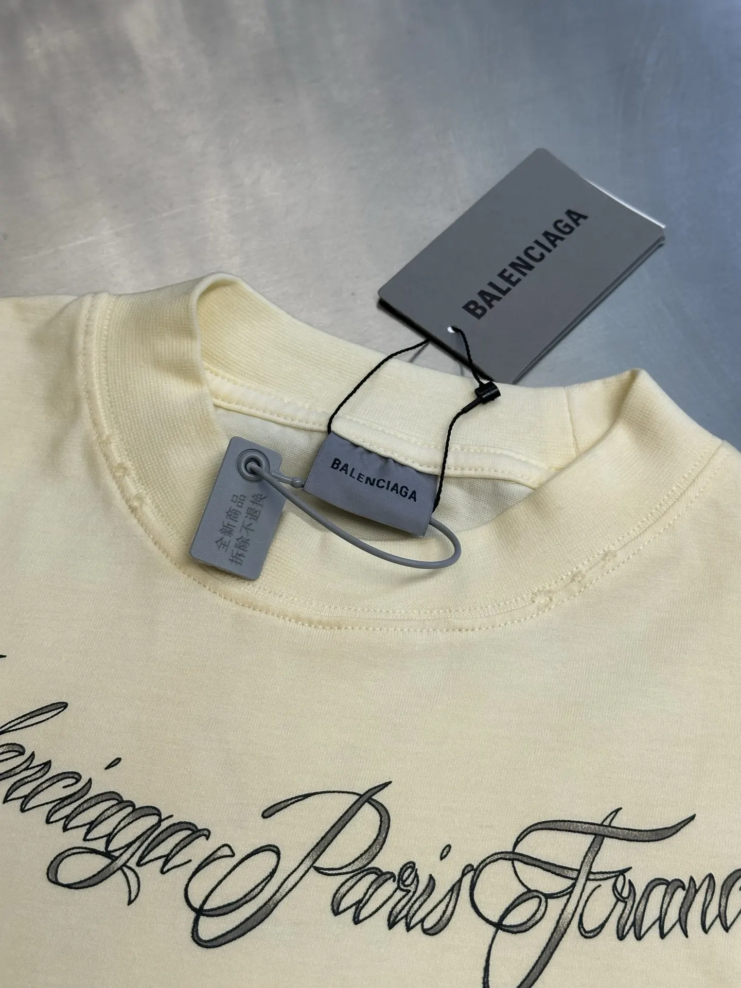 Classic Ink Jacquard Cotton T-Shirt D21018788 — view 6