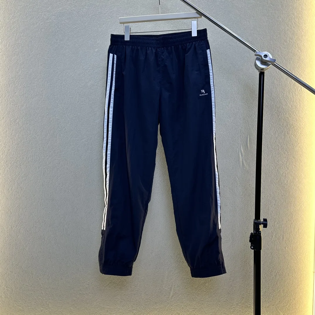 Logo-Embroidered Striped Track Pants D22020558