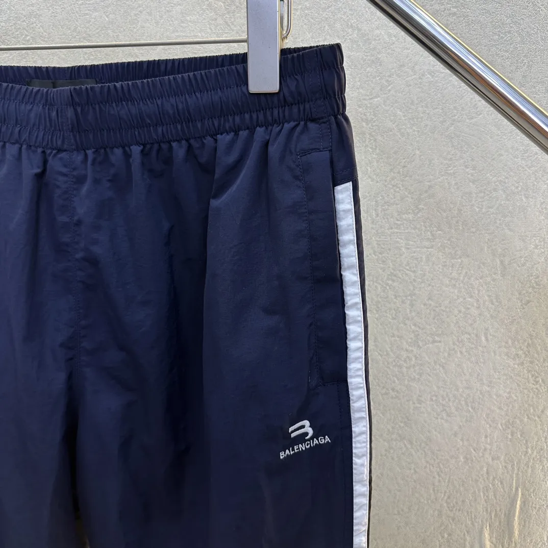 Logo-Embroidered Striped Track Pants D22020558 — view 2