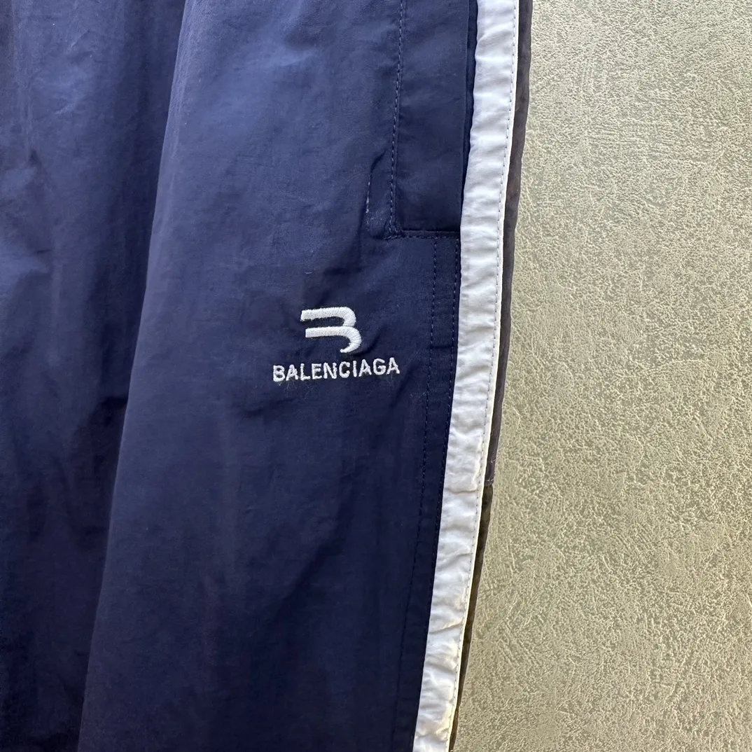Logo-Embroidered Striped Track Pants D22020558 — view 3