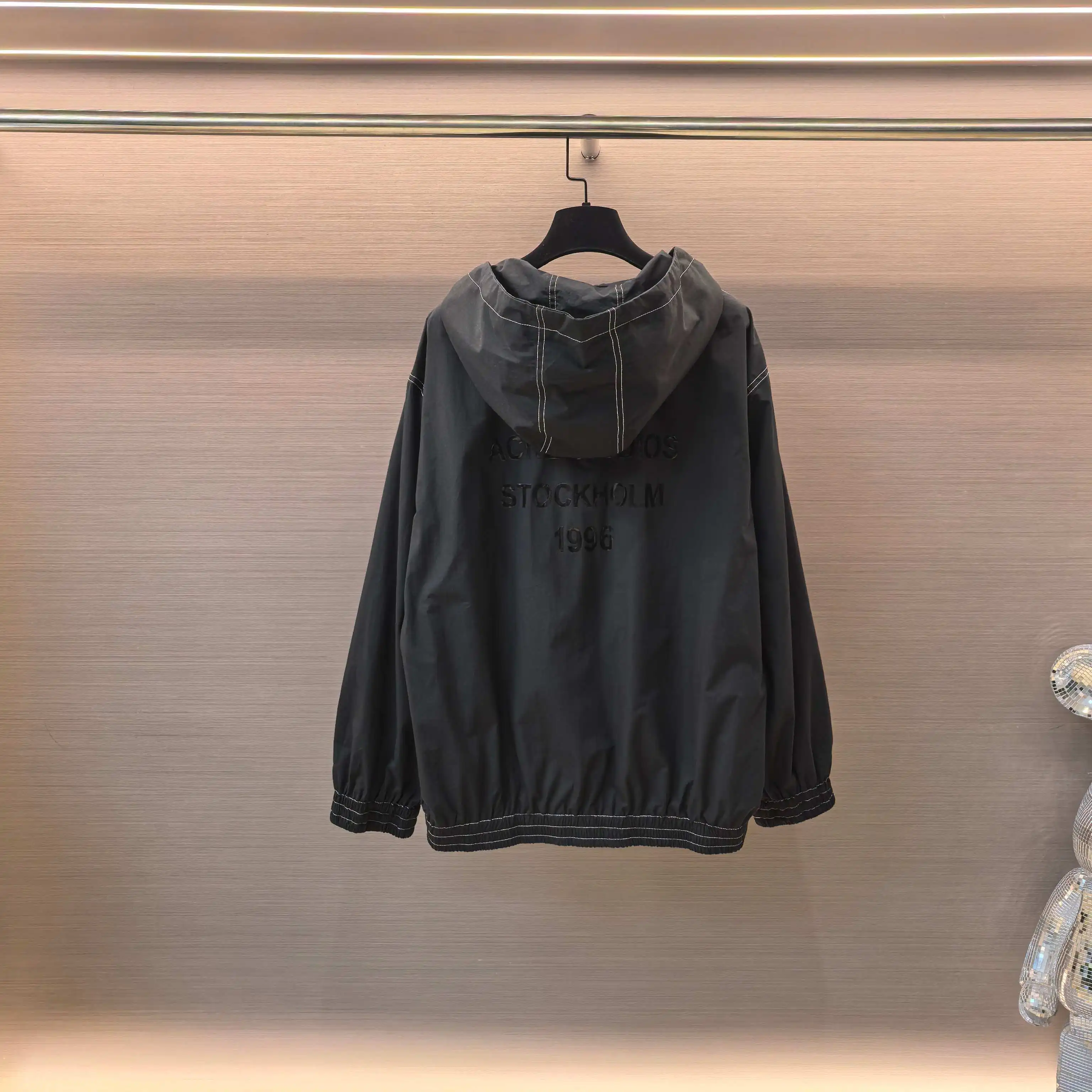 Acne Studios 1996 Contrast Stitch Hooded Jacket D22023643 — view 3