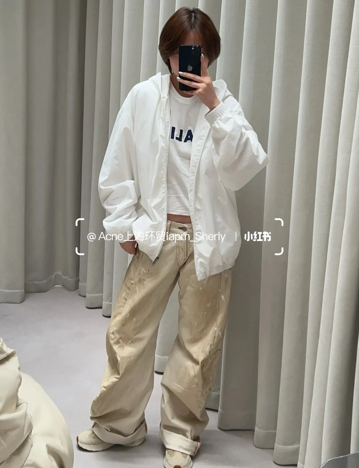 Acne Studios 1996 Hooded Windbreaker Jacket D22023645