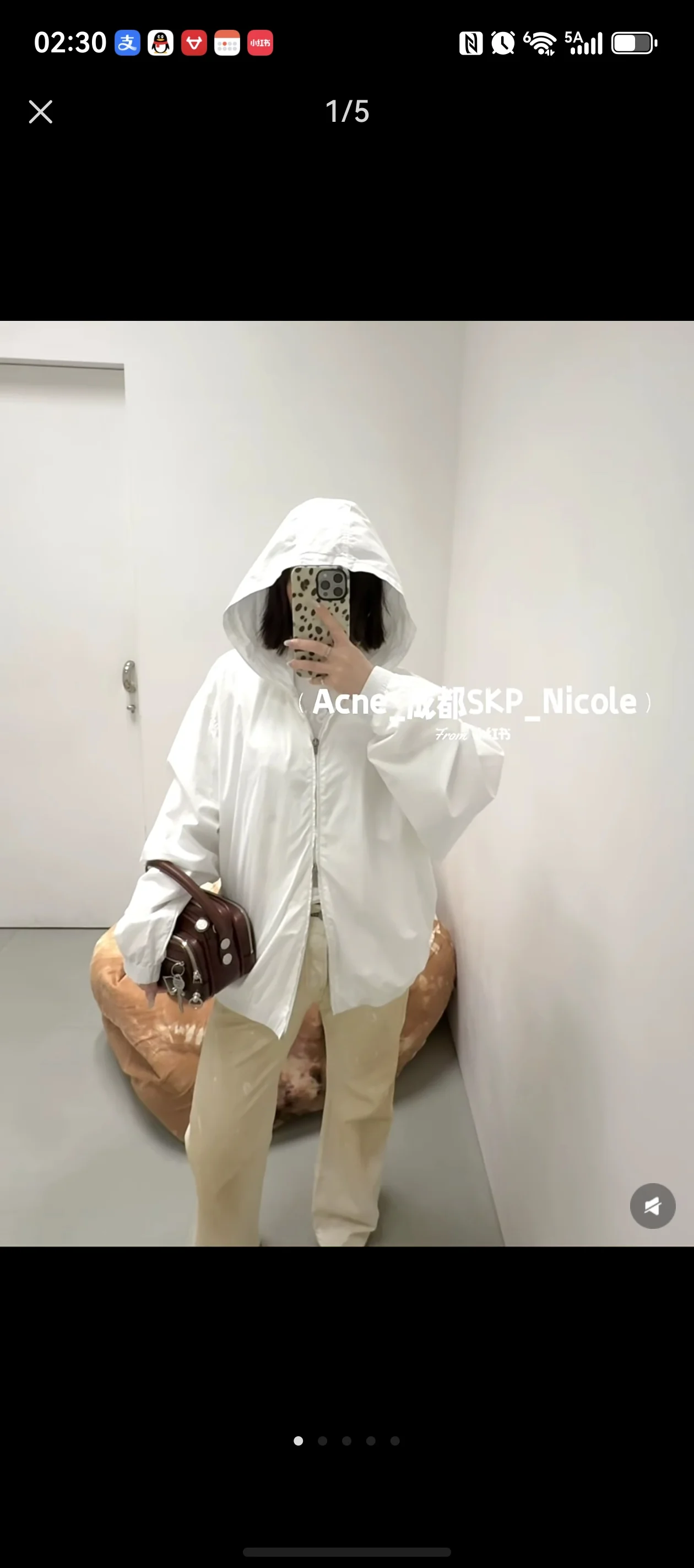 Acne Studios 1996 Hooded Windbreaker Jacket D22023645 — view 6