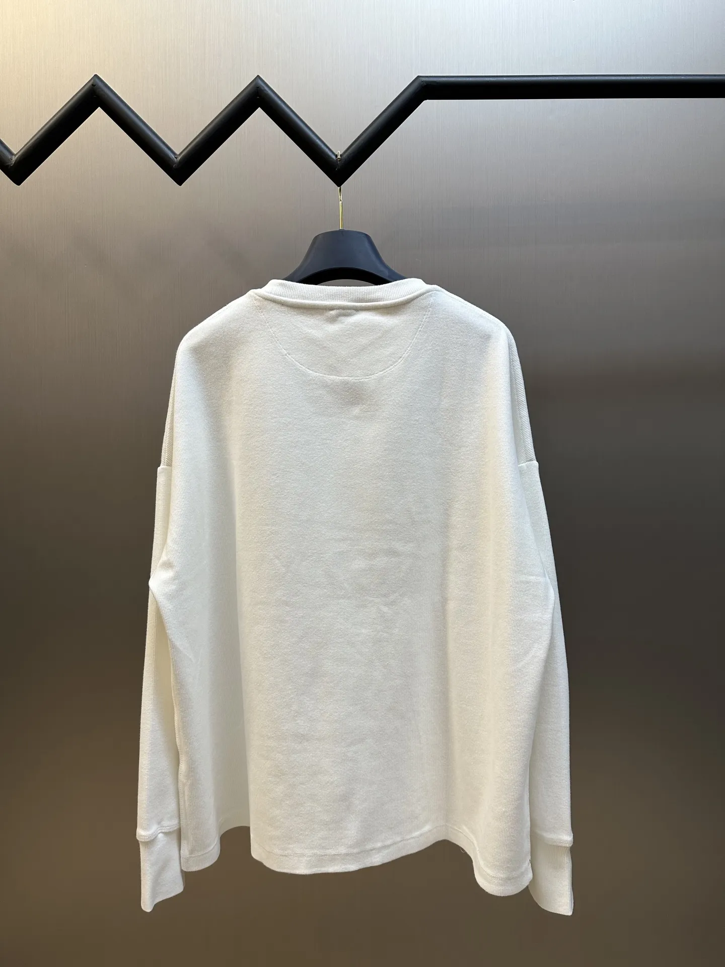 Anagram Embroidered Cotton-Jersey Sweatshirt D22020461 — view 4