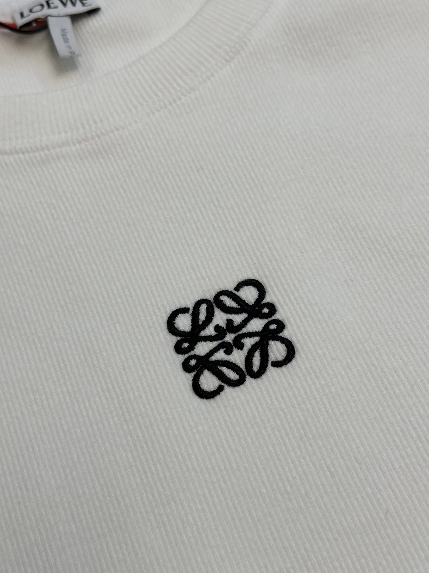 Anagram Embroidered Cotton-Jersey Sweatshirt D22020461 — view 6