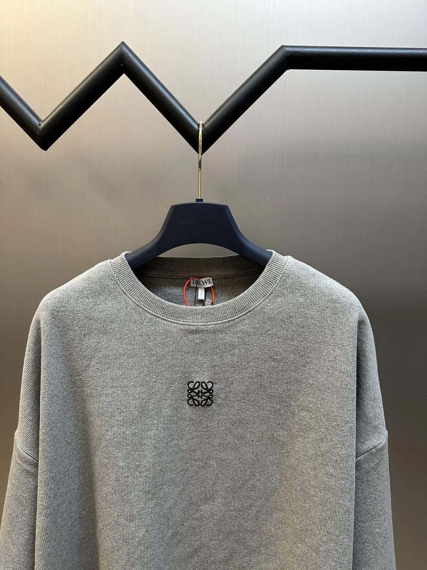 Anagram Embroidered Cotton-Blend Sweatshirt D22020462 — view 2