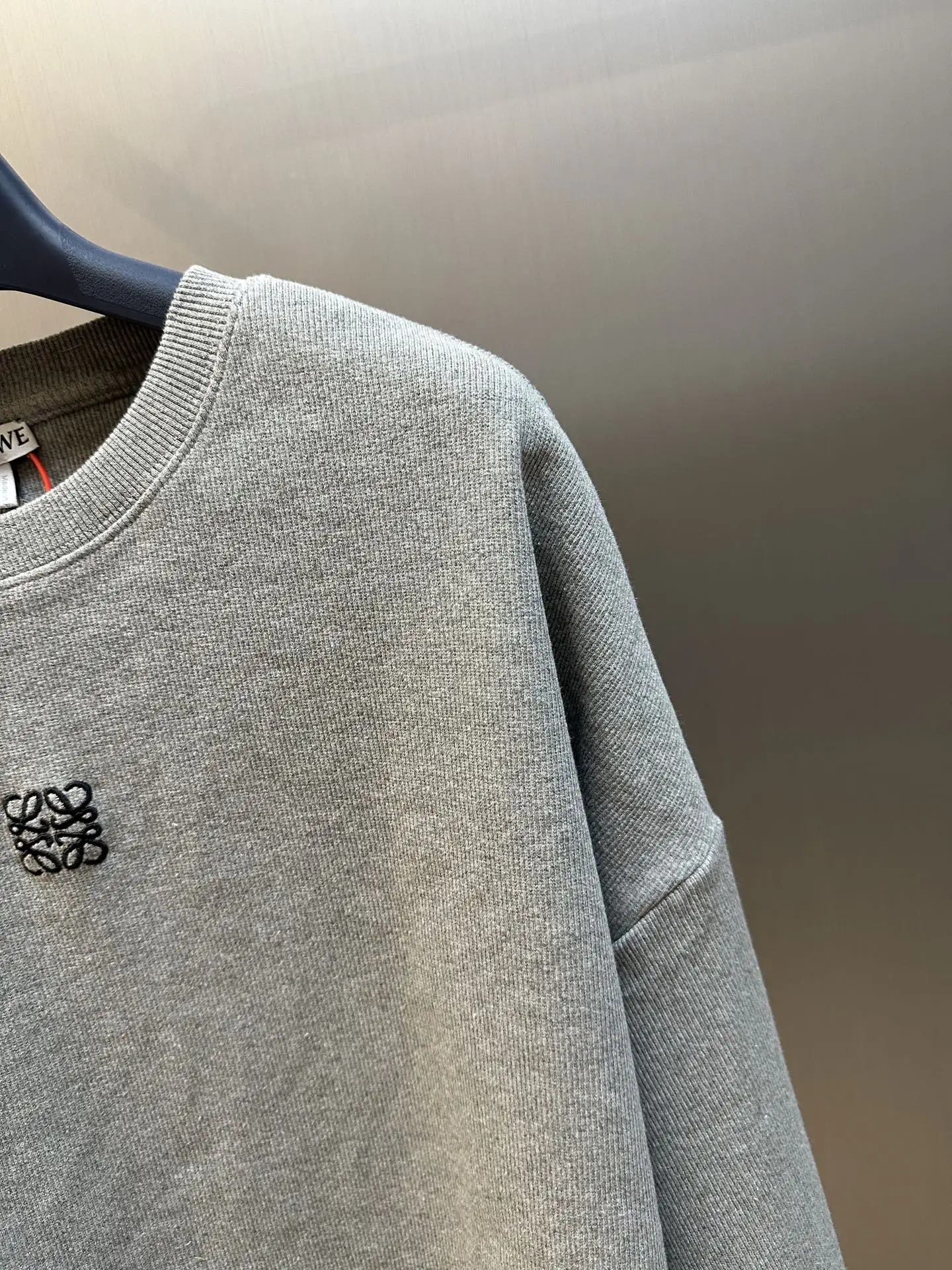 Anagram Embroidered Cotton-Blend Sweatshirt D22020462 — view 3