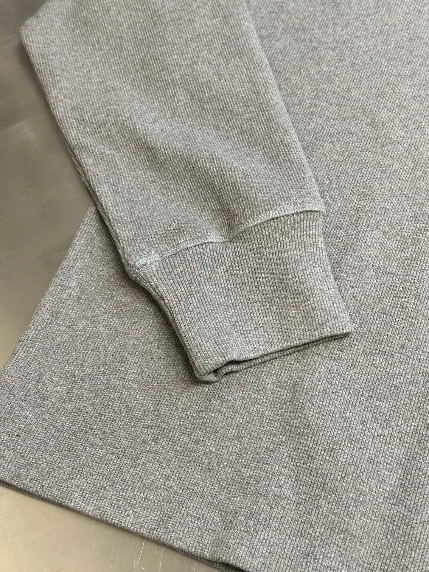 Anagram Embroidered Cotton-Blend Sweatshirt D22020462 — view 7