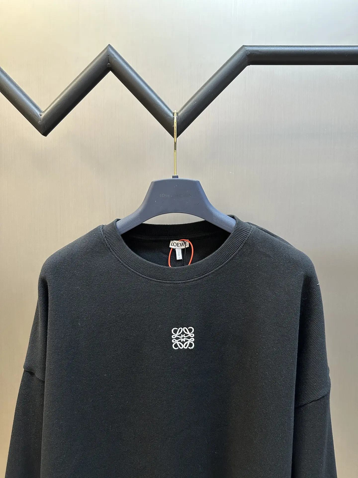 Anagram Embroidered Cotton Sweatshirt D22020460 — view 2