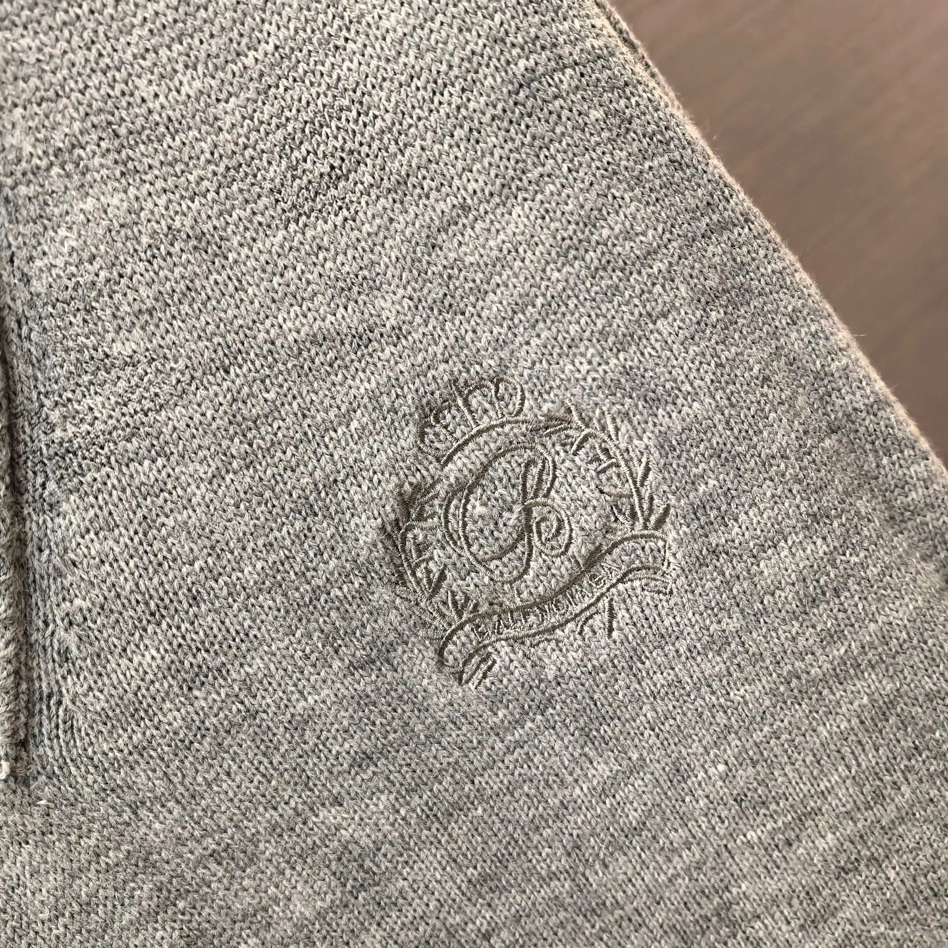 Oversized Layered Wool-Blend Knit Sweater D22523775 — view 4