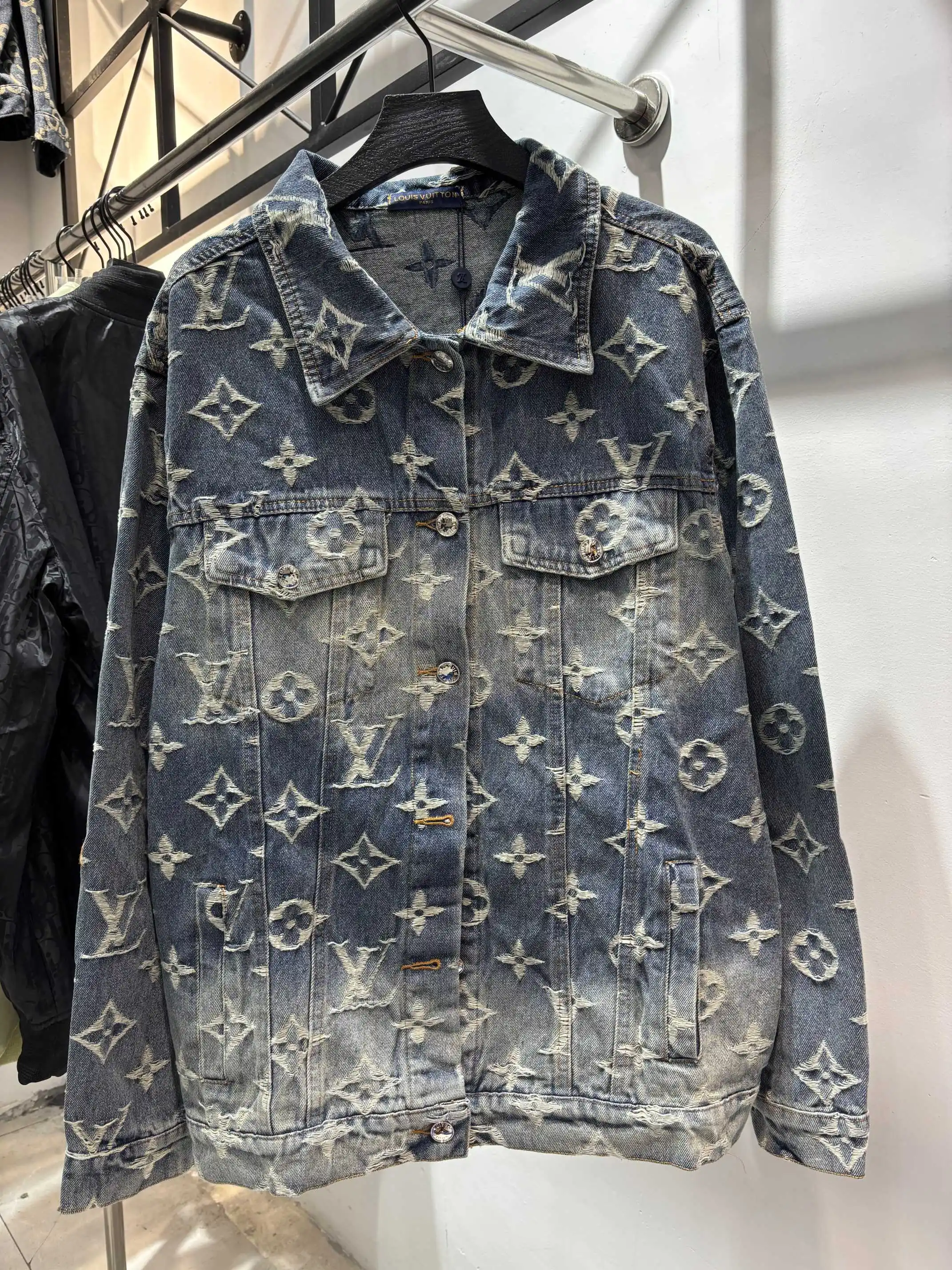 Monogram Jacquard Denim Jacket D22513862