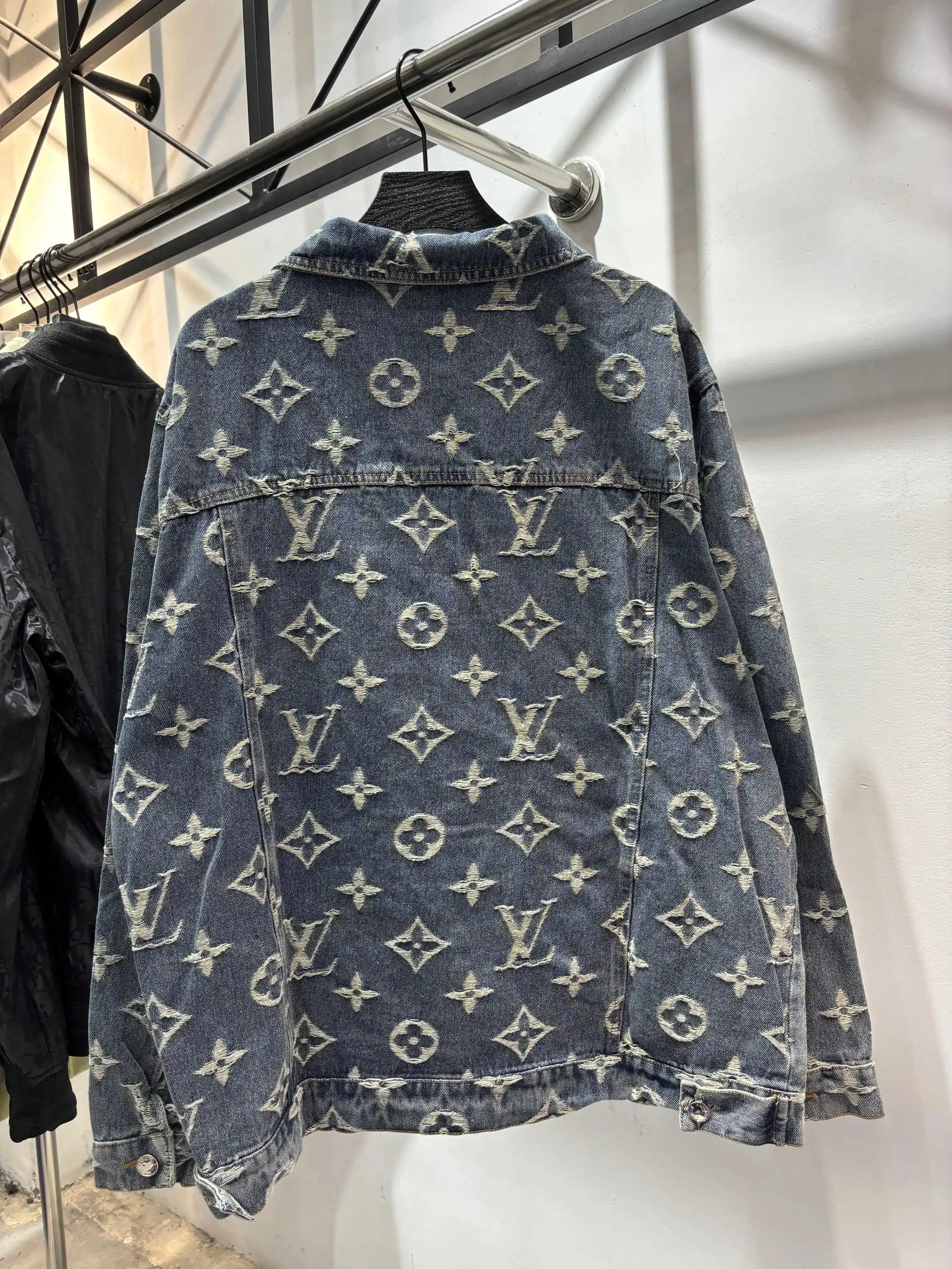 Monogram Jacquard Denim Jacket D22513862 — view 2