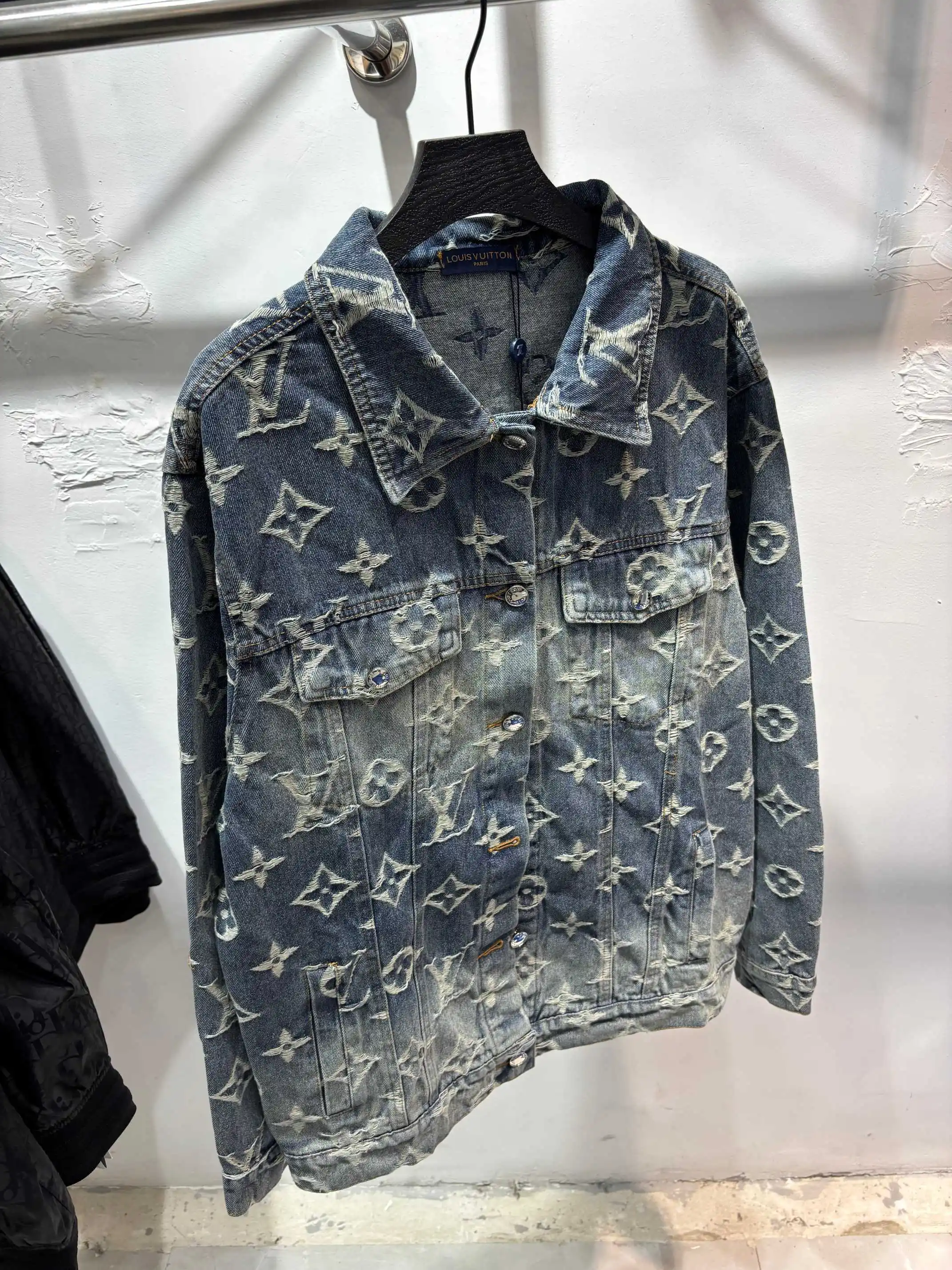 Monogram Jacquard Denim Jacket D22513862 — view 4