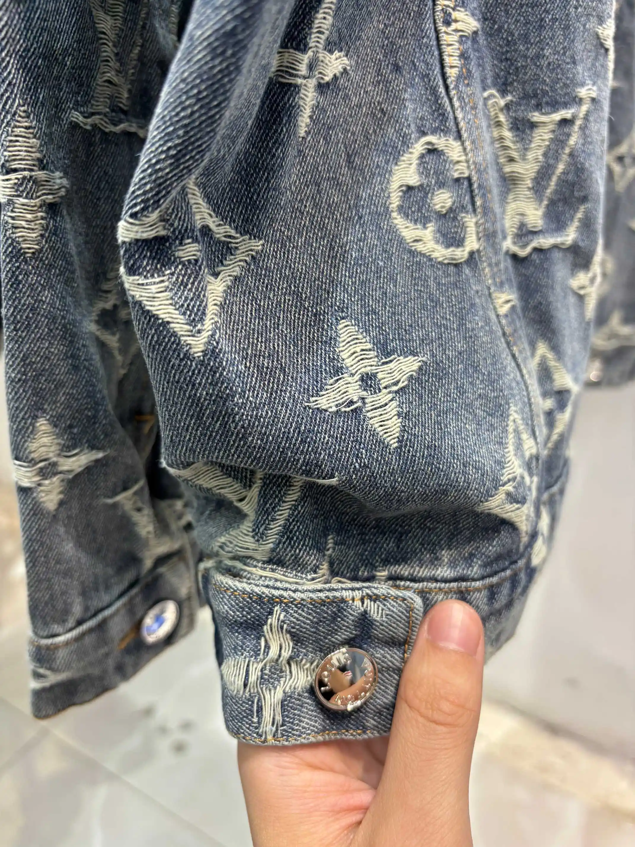 Monogram Jacquard Denim Jacket D22513862 — view 6