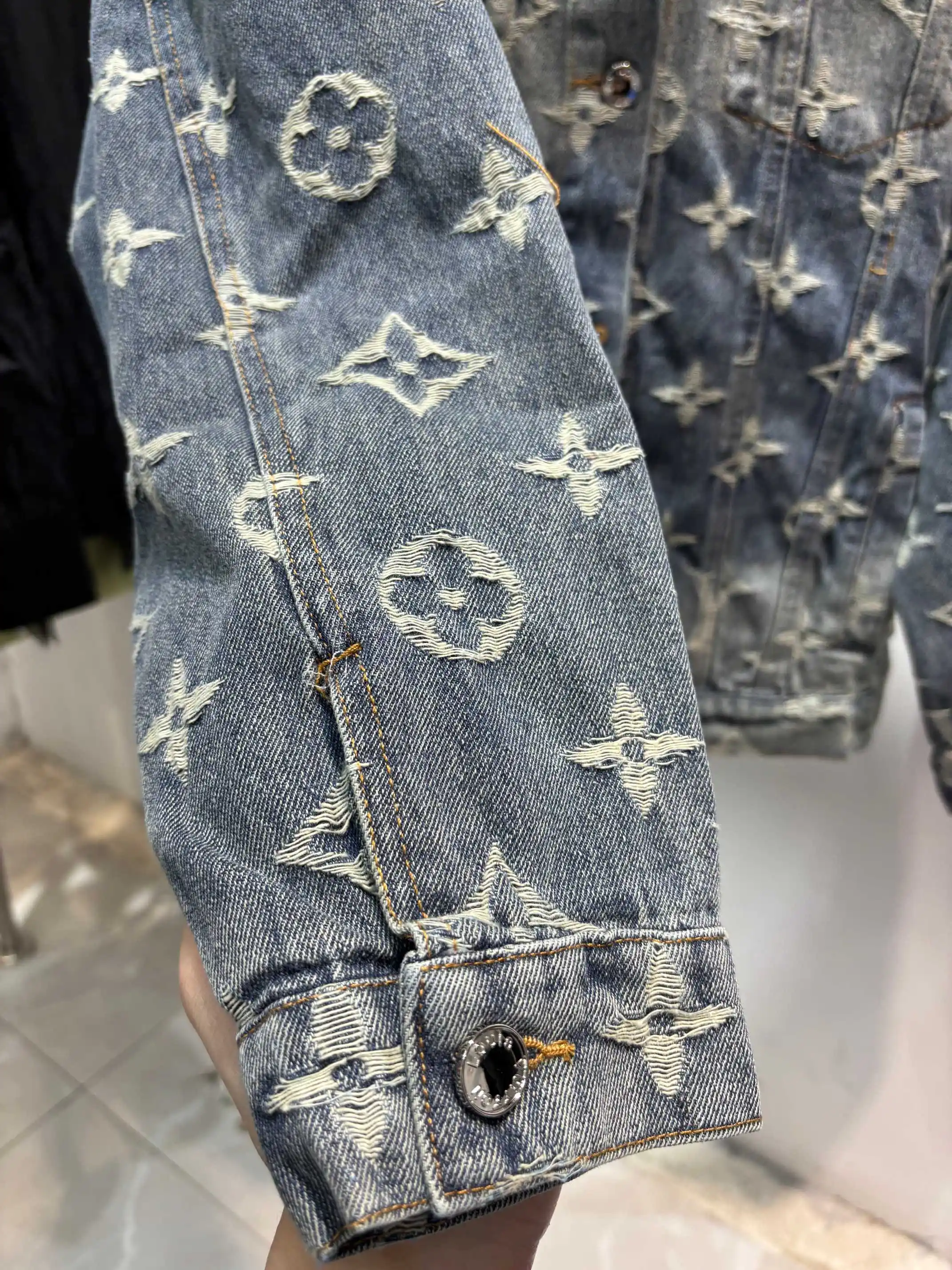 Monogram Jacquard Denim Jacket D22513862 — view 10