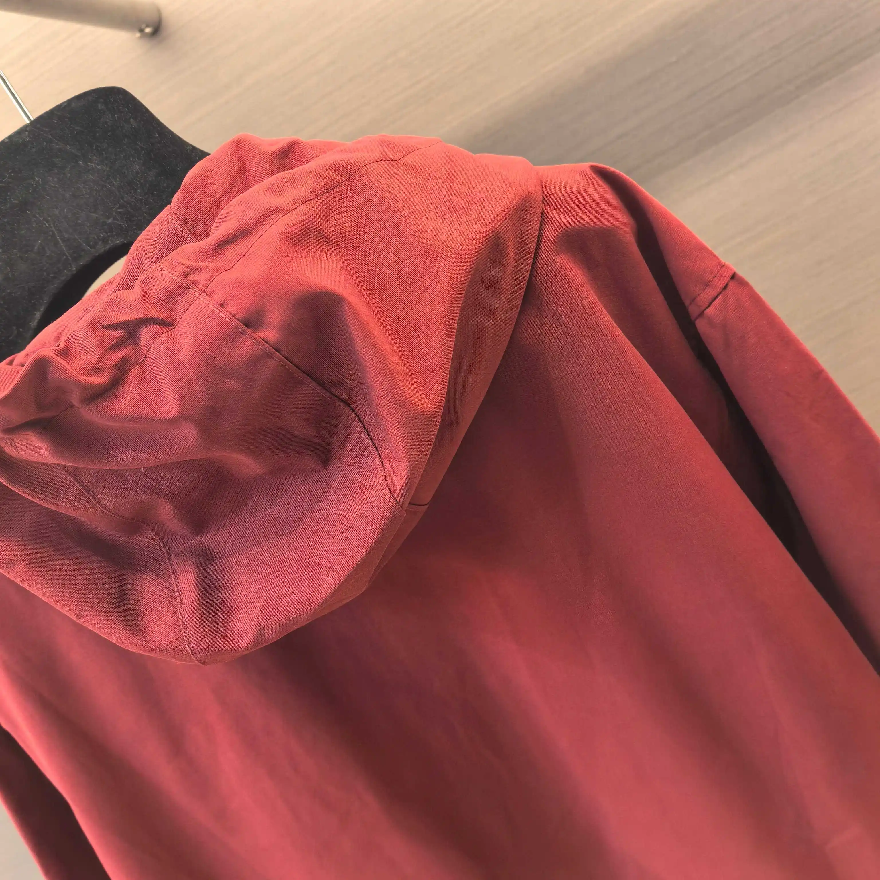 Logo-Print Hooded Windbreaker Jacket D23523855 — view 8