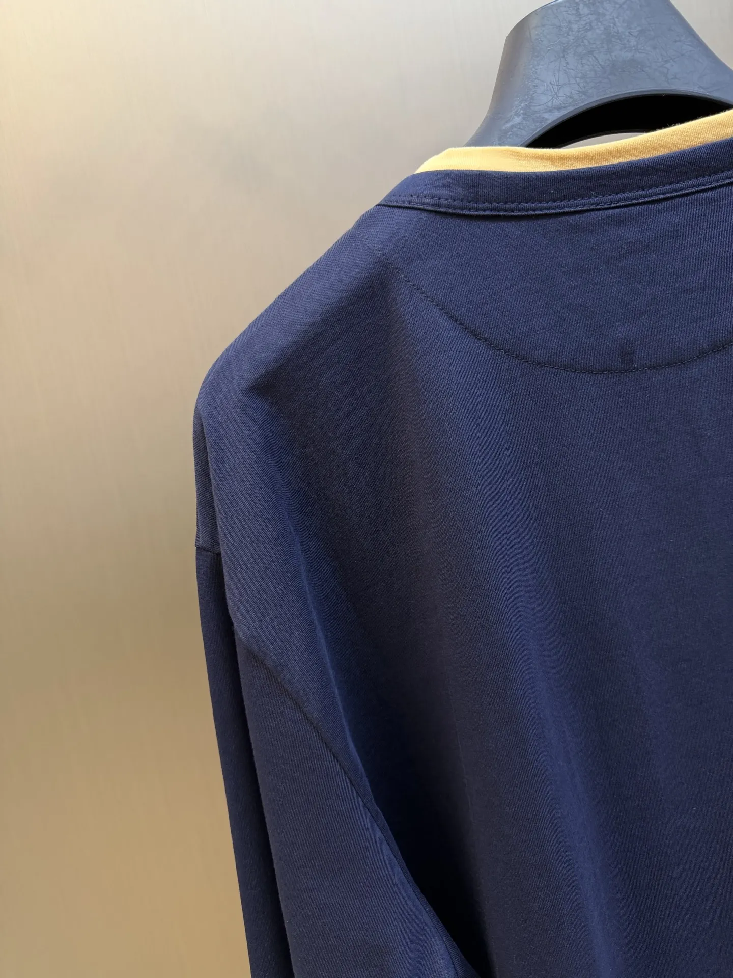 Layered Henley Long-Sleeve T-Shirt D23520446 — view 5