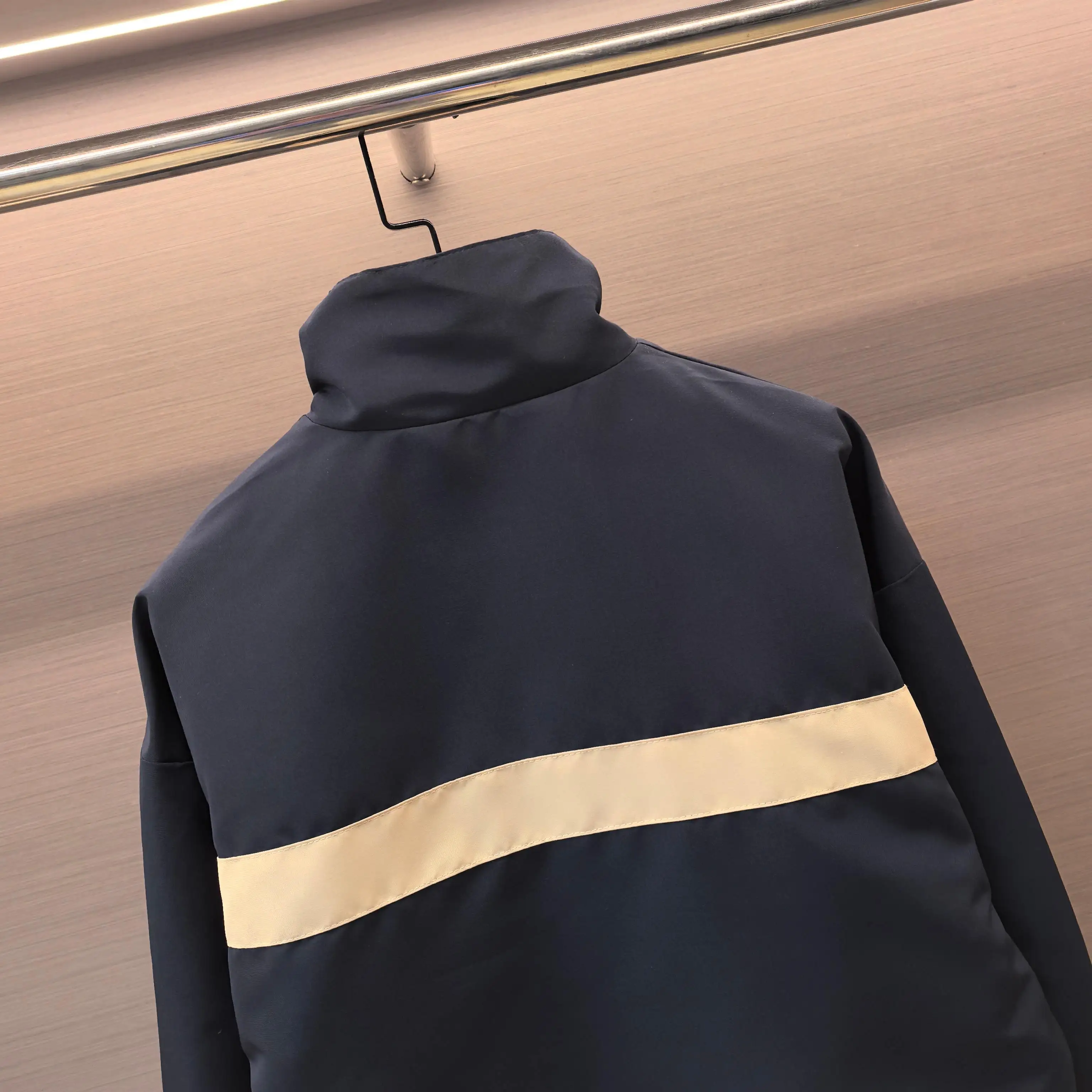Contrast-Stripe Embroidered Track Jacket D23523638 — view 8