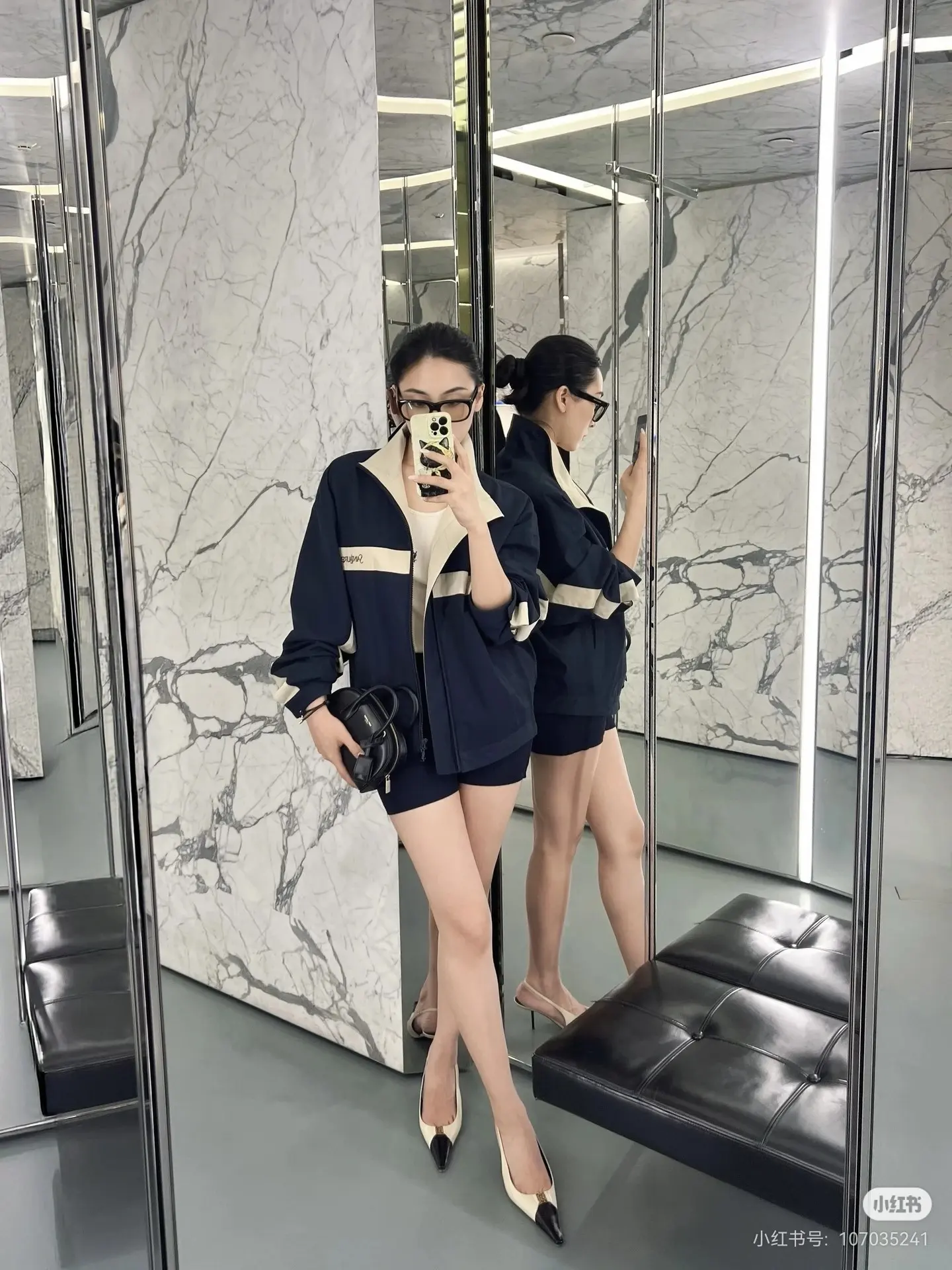 Contrast-Trim Embroidered Track Jacket D23523635