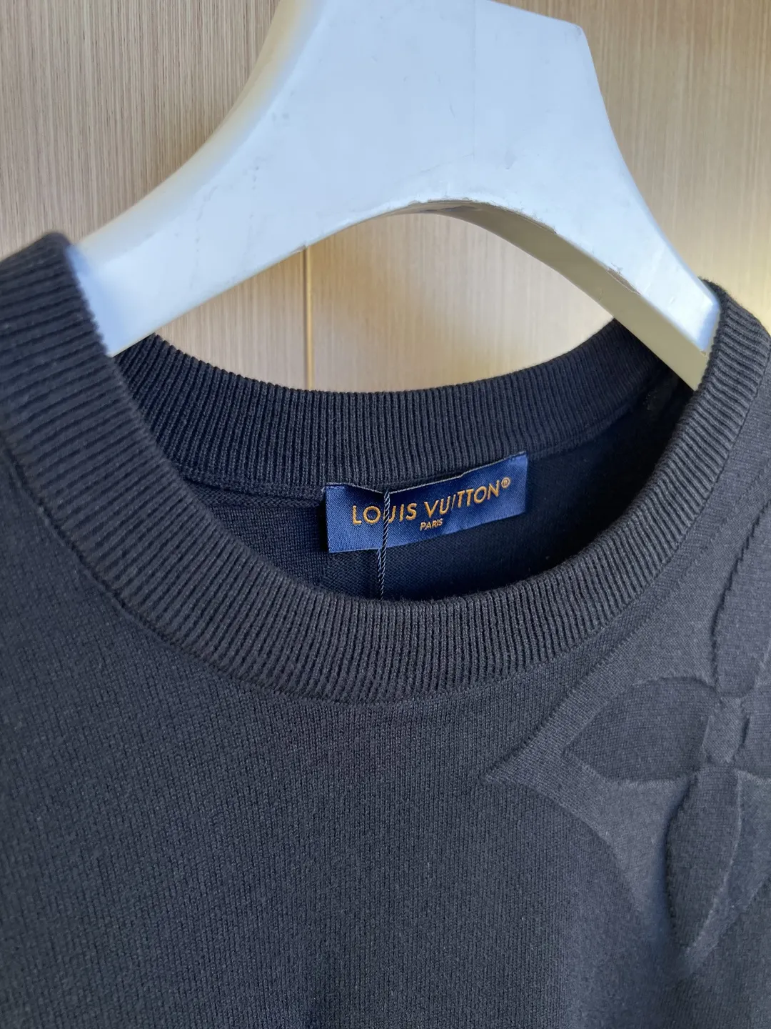 Monogram Embossed Knit T-Shirt D24020560 — view 2