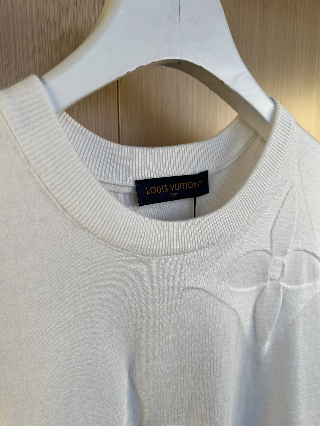 Monogram Embossed Knit T-Shirt D24020559 — view 2