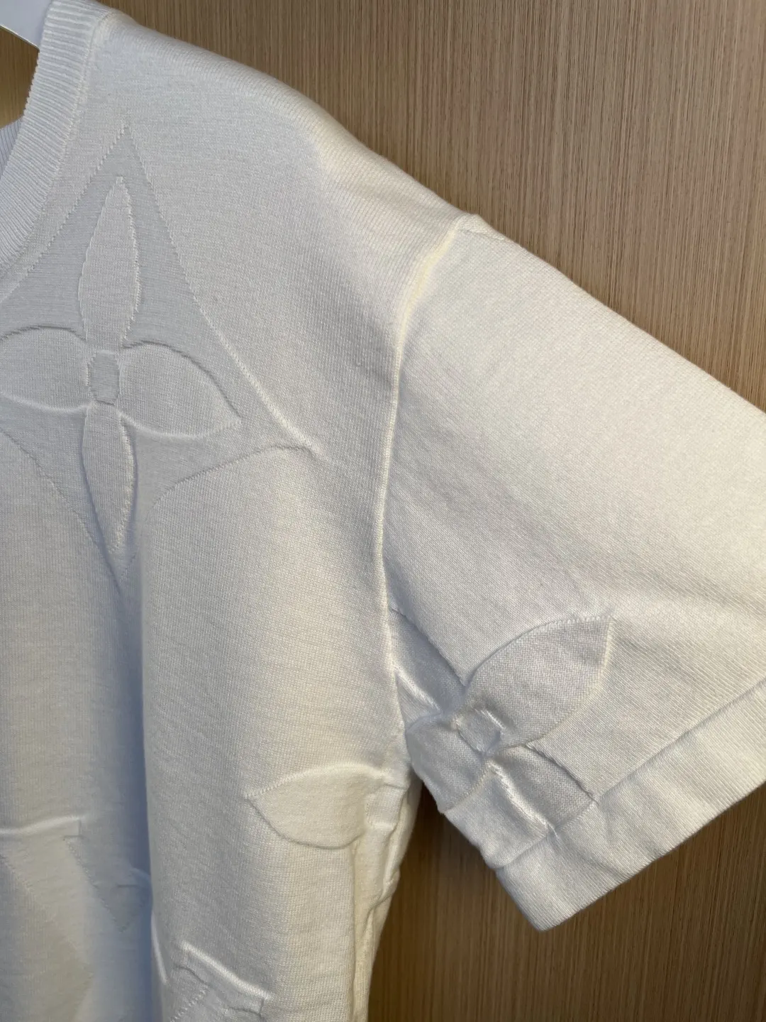 Monogram Embossed Knit T-Shirt D24020559 — view 4