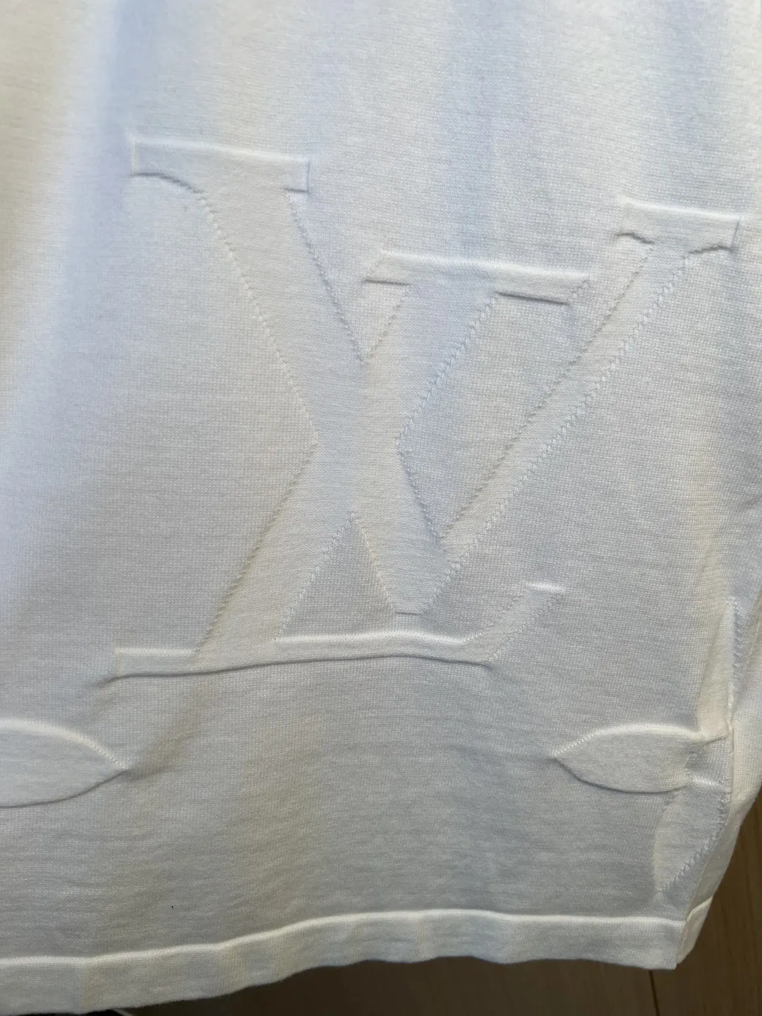 Monogram Embossed Knit T-Shirt D24020559 — view 5