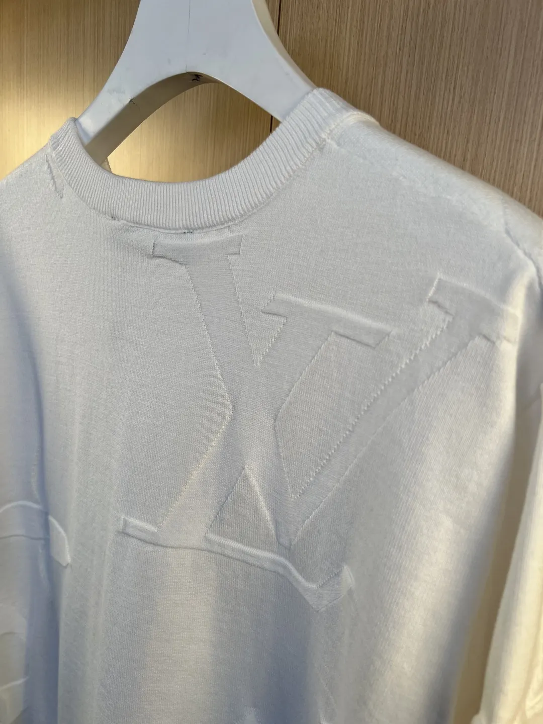 Monogram Embossed Knit T-Shirt D24020559 — view 8