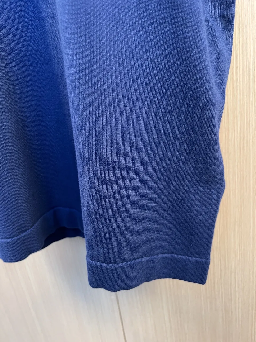 Embroidered Logo Knit T-Shirt D24020562 — view 5