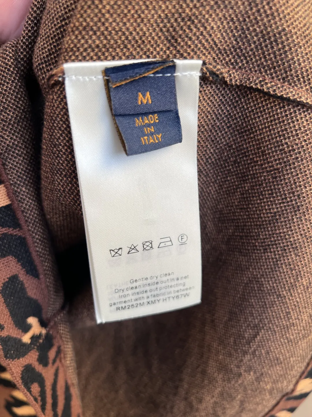 Monogram Camo Leopard Jacquard Knit T-Shirt D24520542 — view 7