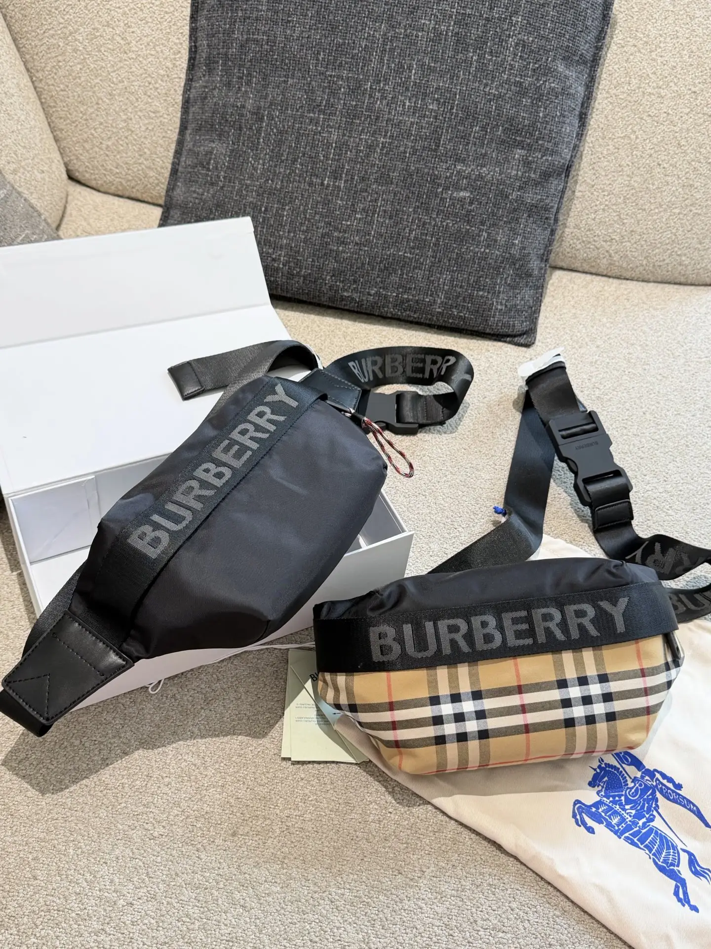 Burberry Vintage Check Belt Bag D24517813 — view 8