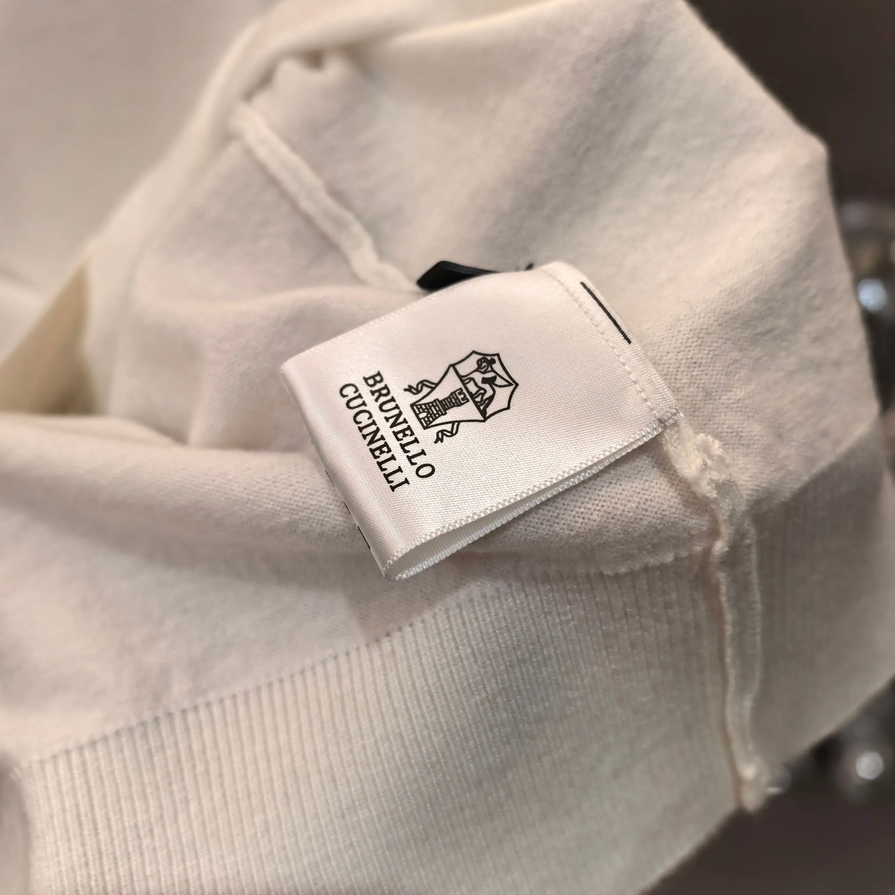 Silk and Wool-Blend Knit Polo Sweater D25023655 — view 8