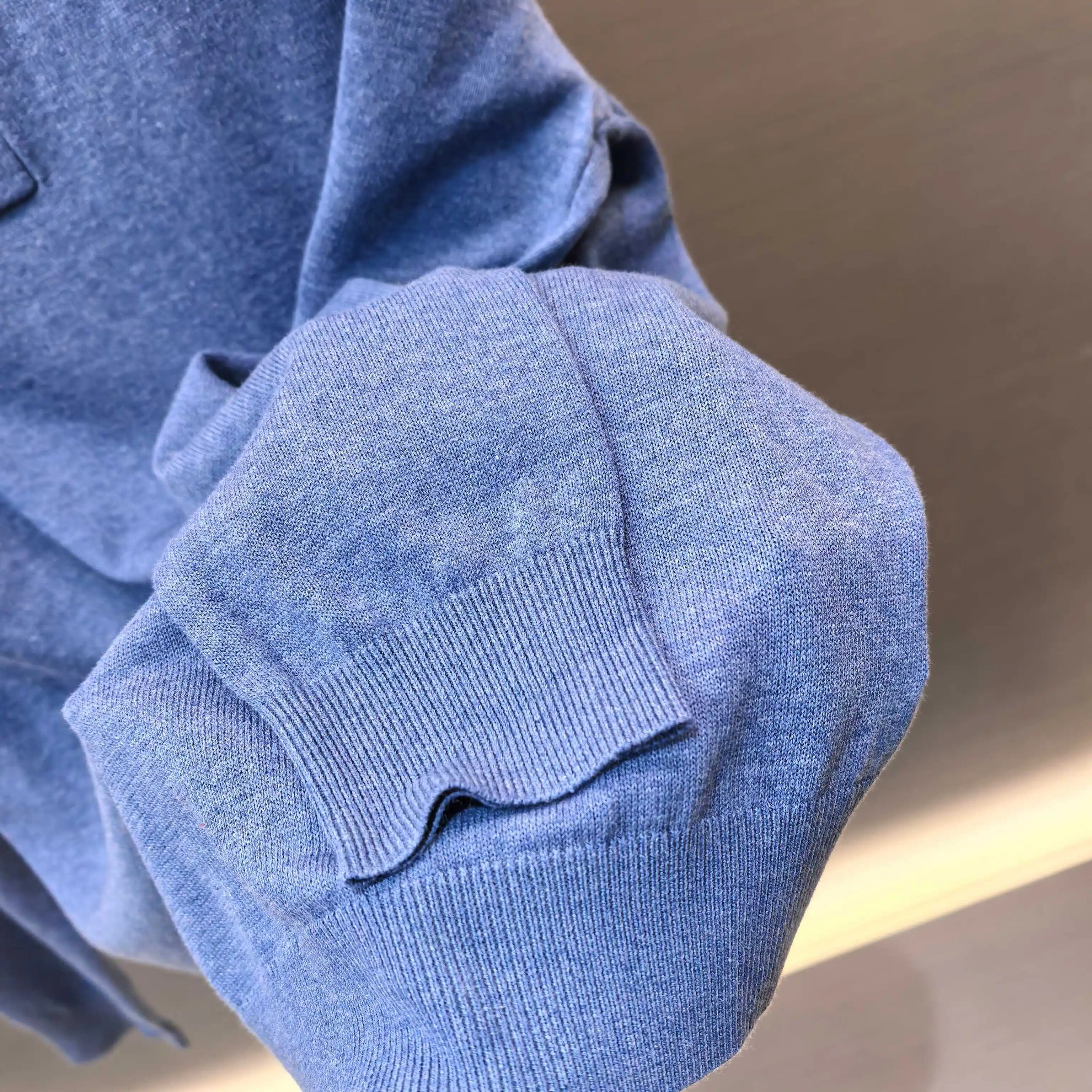 Marl Knit Henley Neck Sweater D25023652 — view 6