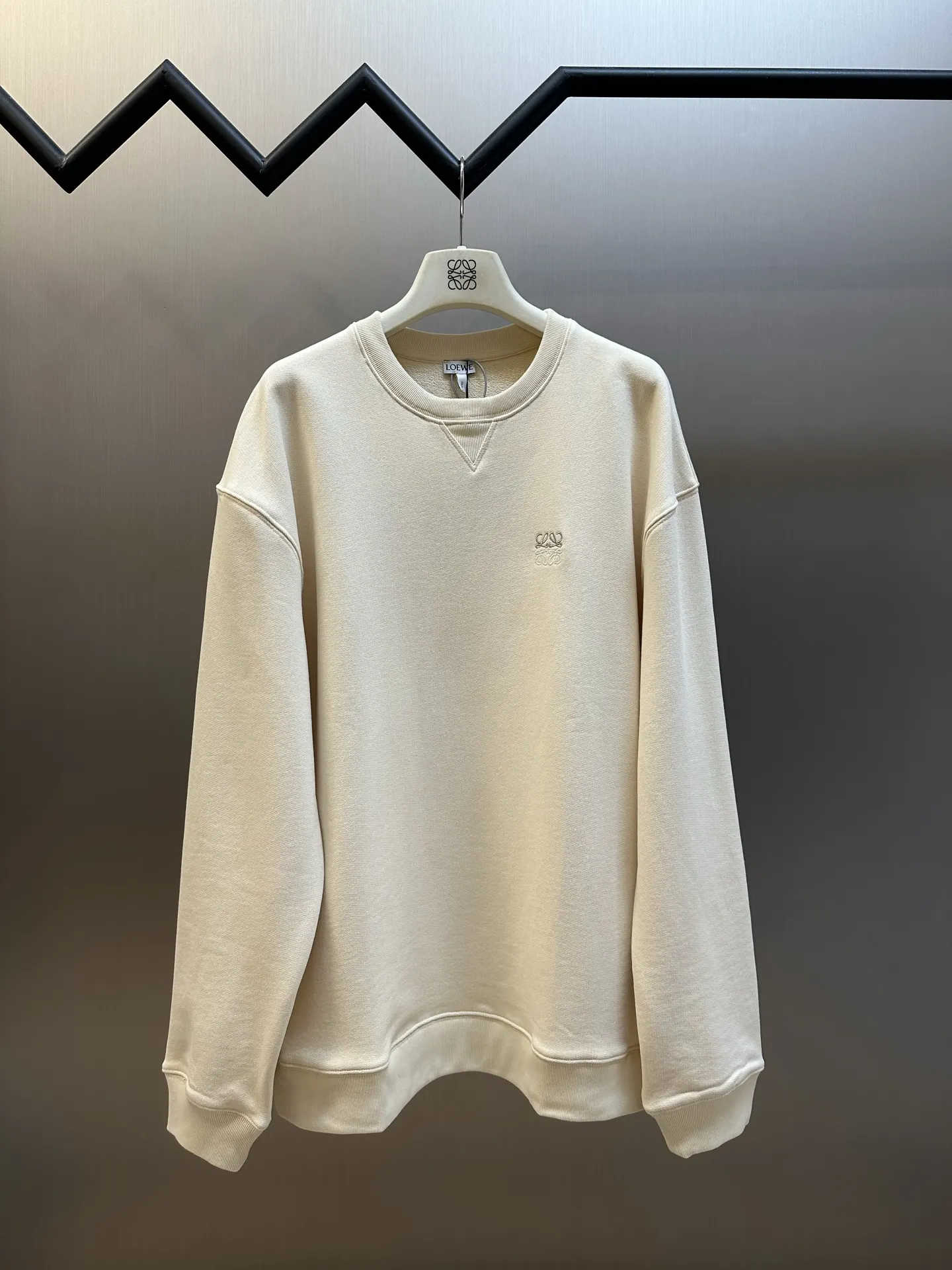 Anagram Embroidered Cotton-Jersey Sweatshirt D25518792