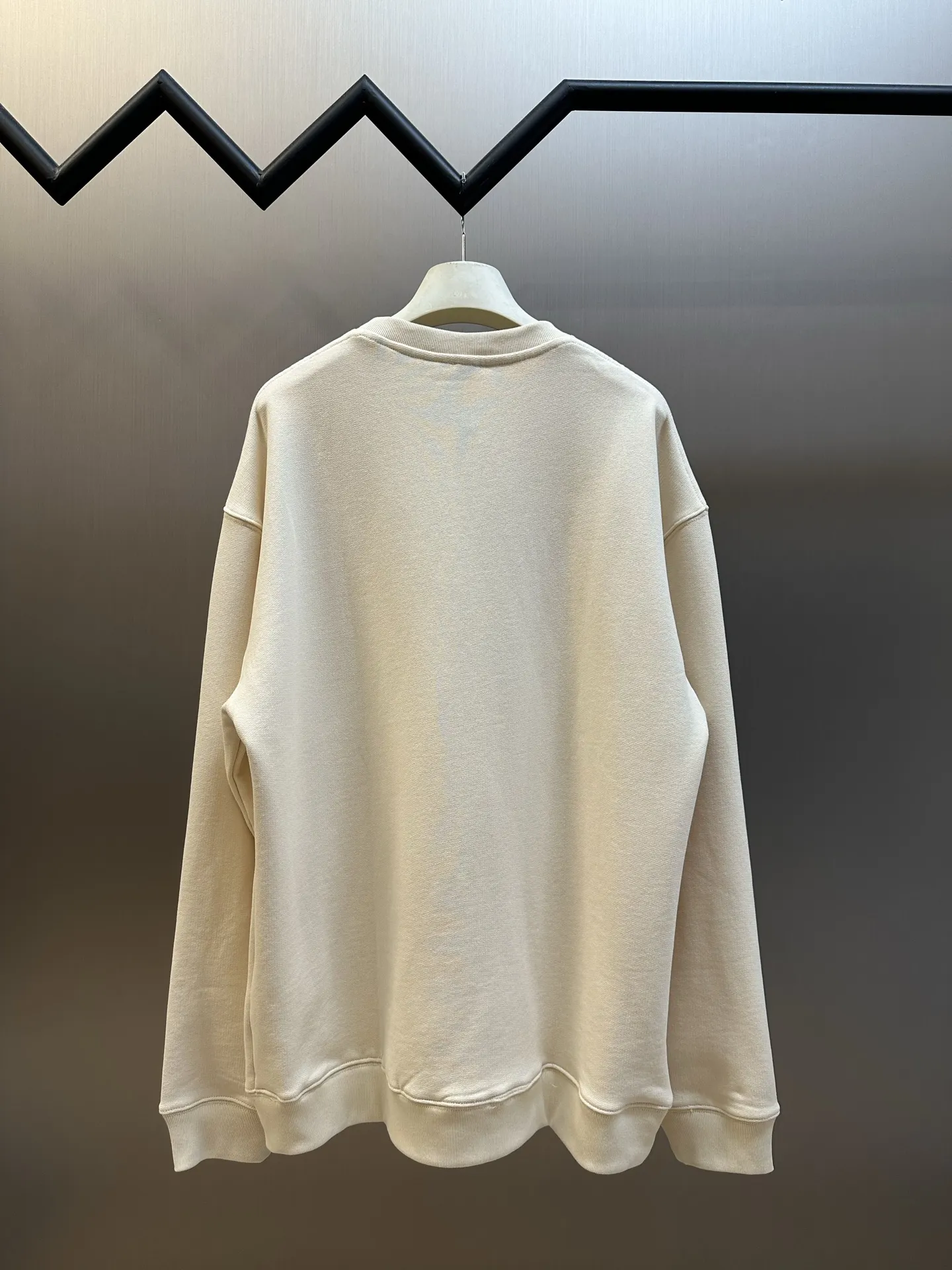 Anagram Embroidered Cotton-Jersey Sweatshirt D25518792 — view 4