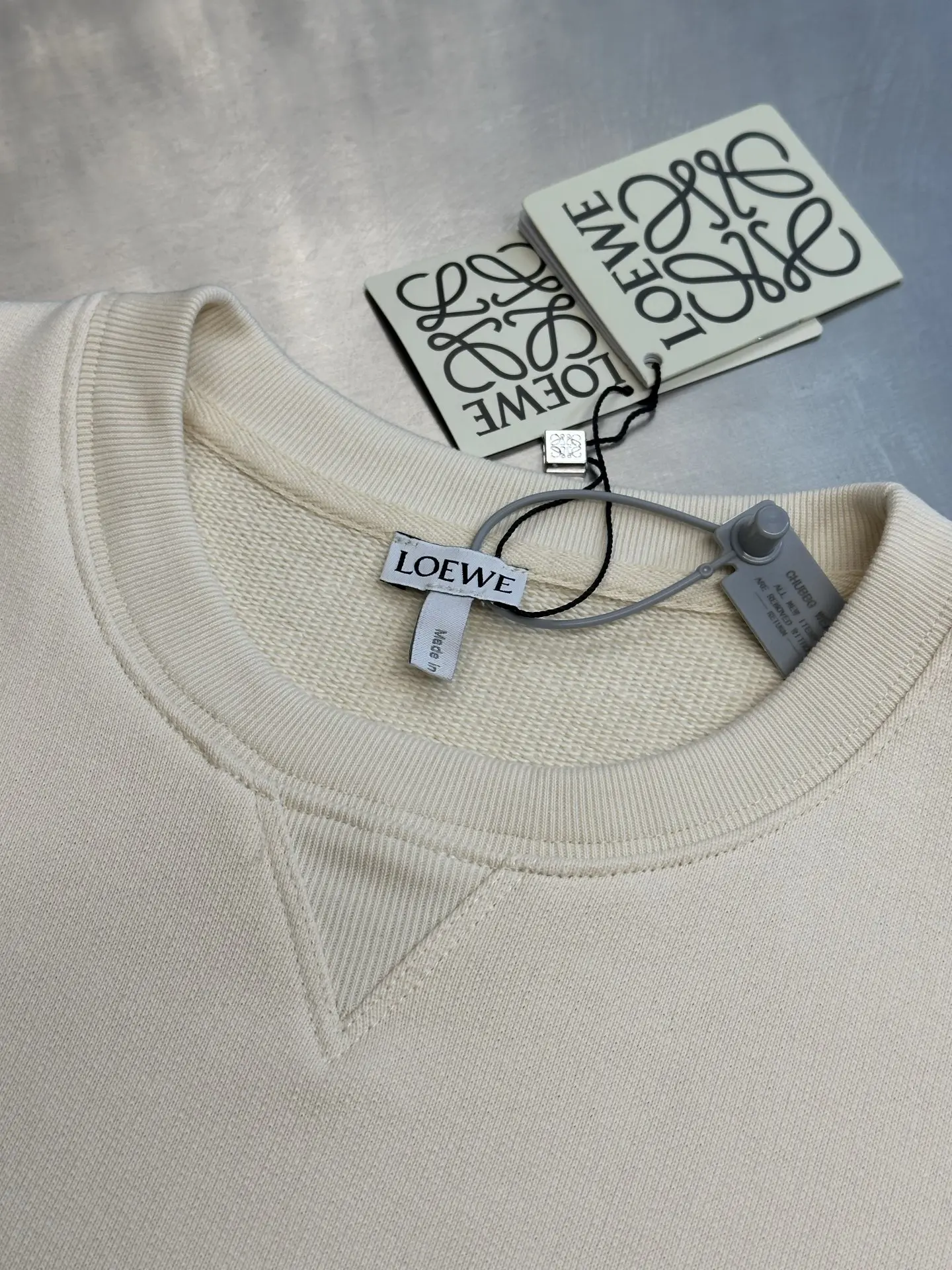 Anagram Embroidered Cotton-Jersey Sweatshirt D25518792 — view 5