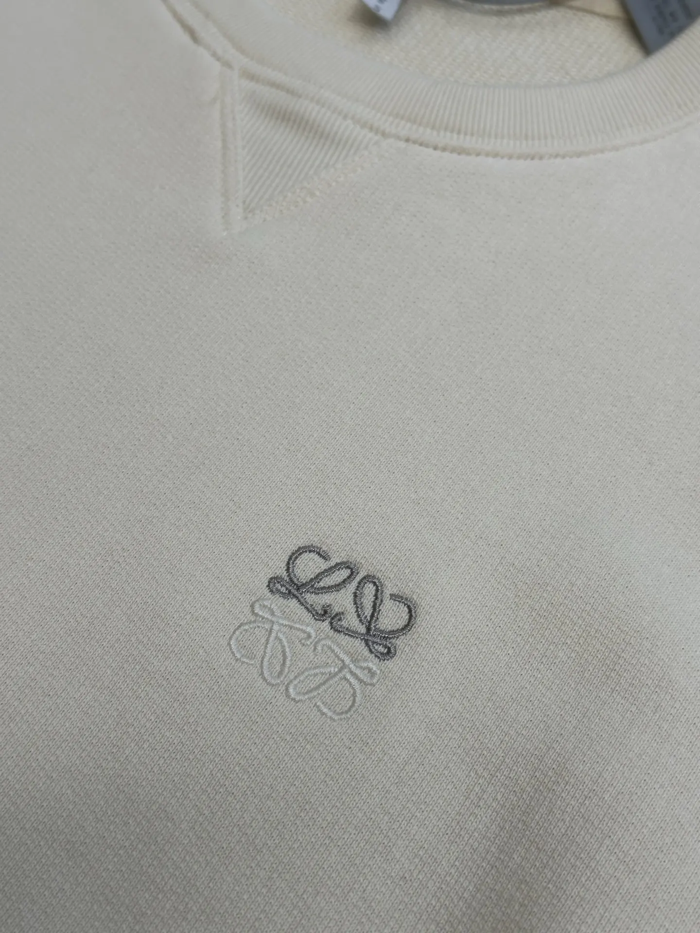 Anagram Embroidered Cotton-Jersey Sweatshirt D25518792 — view 6