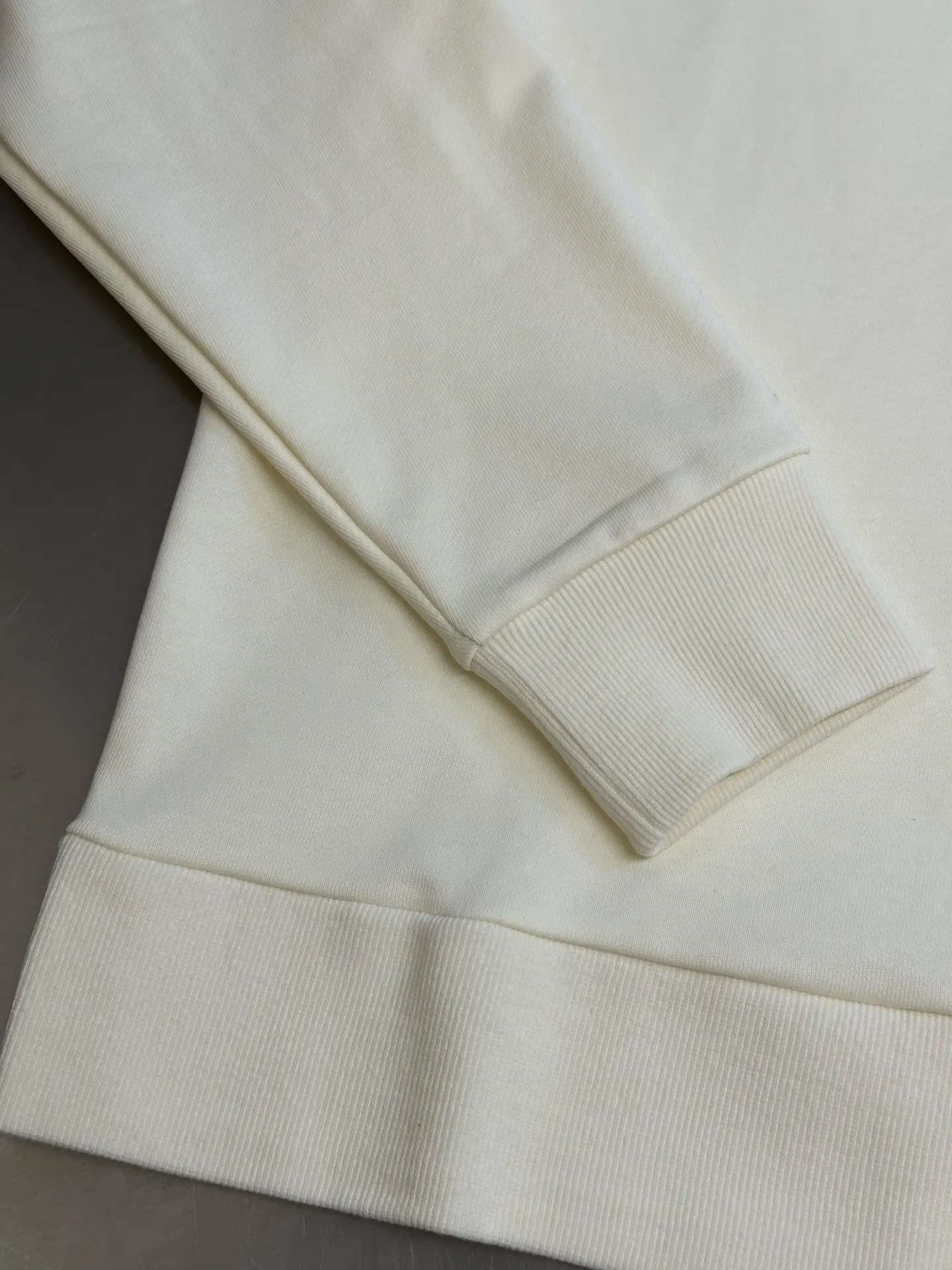 Embroidered Quarter-Zip Cotton Sweatshirt D25518789 — view 7