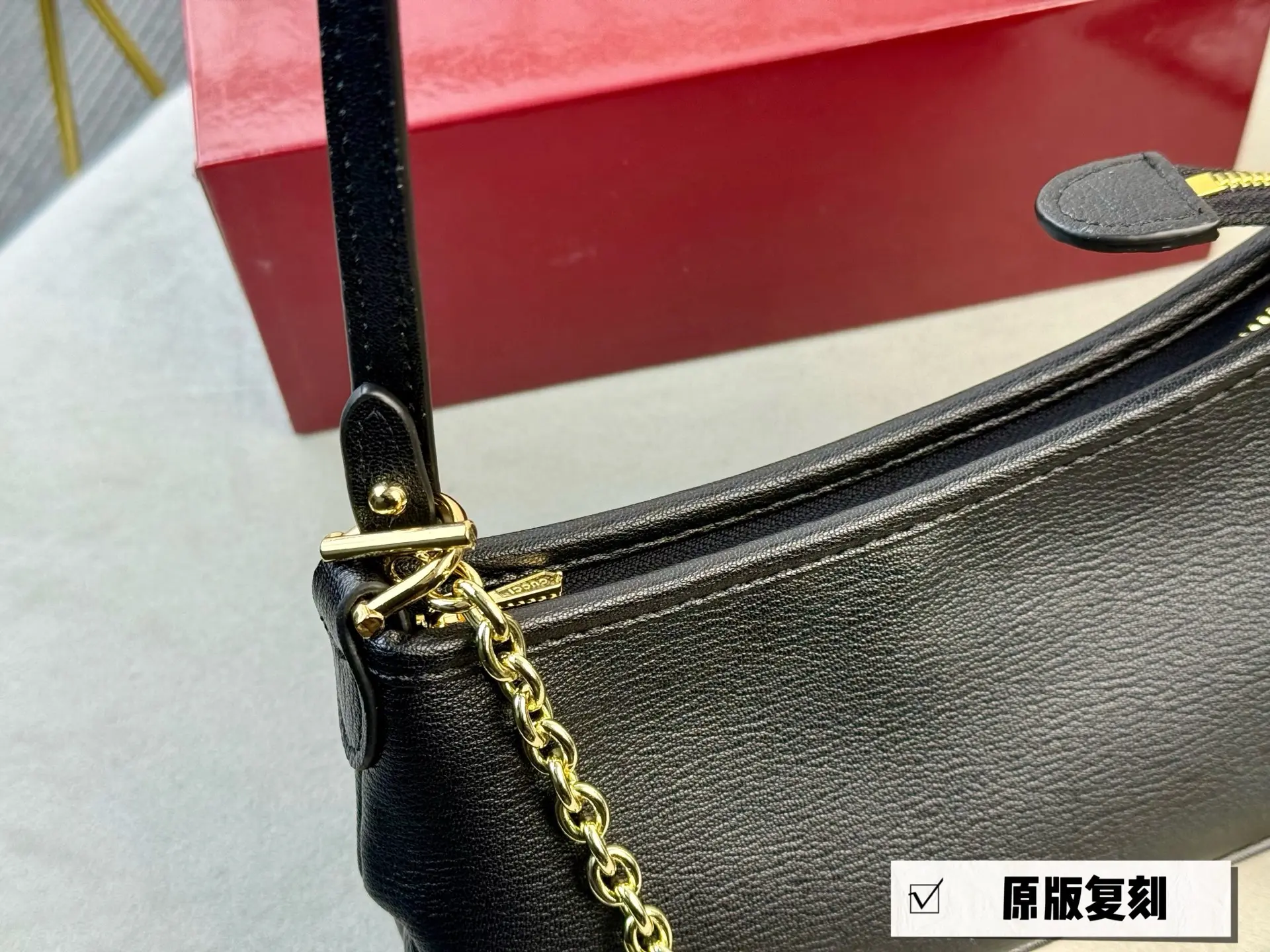 GG Monogram Chain Shoulder Bag D26017956 — view 14