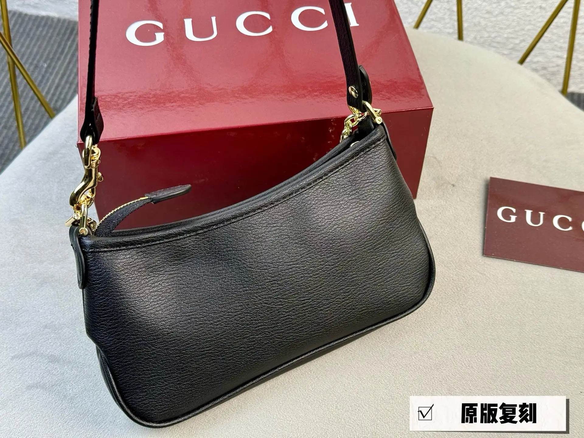 GG Monogram Chain Shoulder Bag D26017956 — view 12