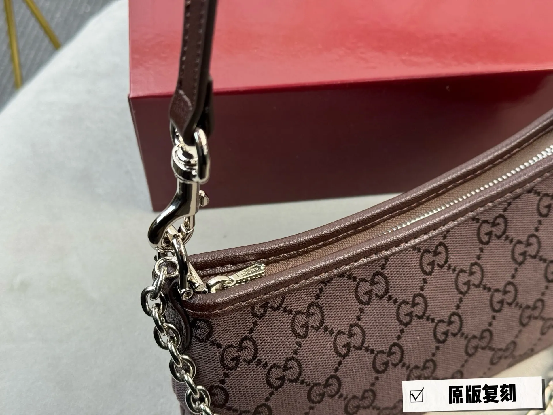 Monogram Denim Shoulder Bag D26017957 — view 2
