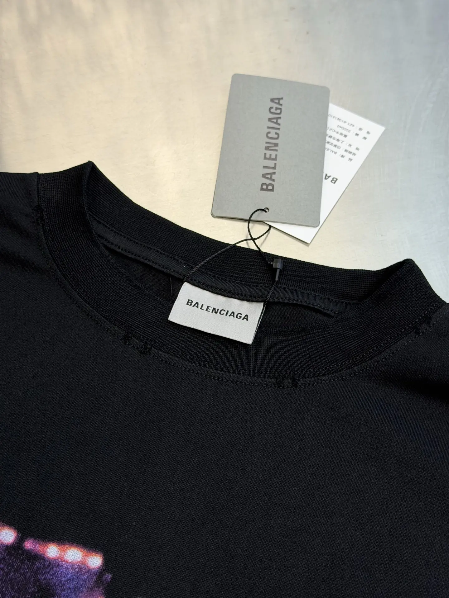 Balenciaga x HBO Euphoria Silver Slipper T-Shirt D26020466 — view 6
