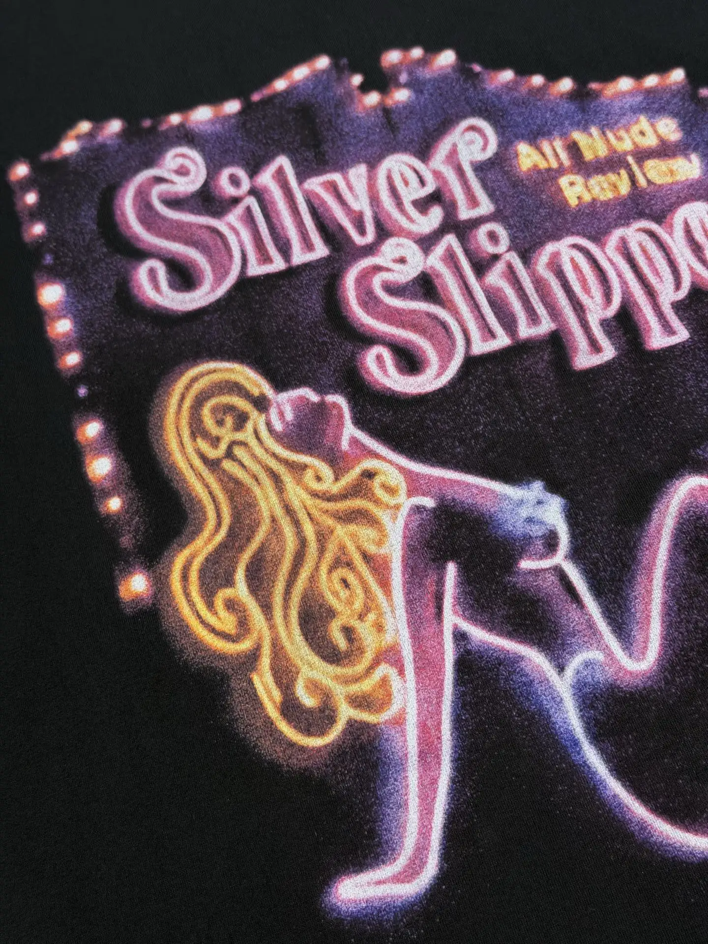 Balenciaga x HBO Euphoria Silver Slipper T-Shirt D26020466 — view 7