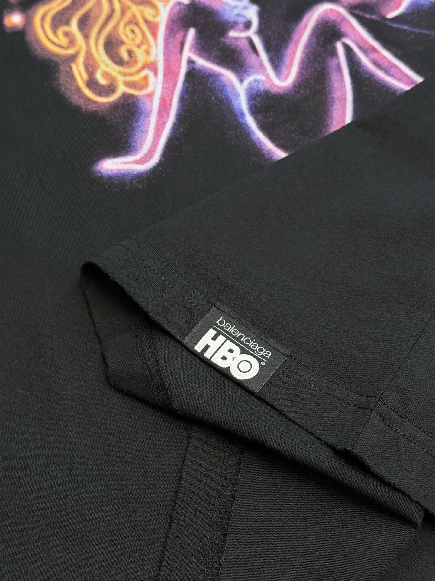 Balenciaga x HBO Euphoria Silver Slipper T-Shirt D26020466 — view 8