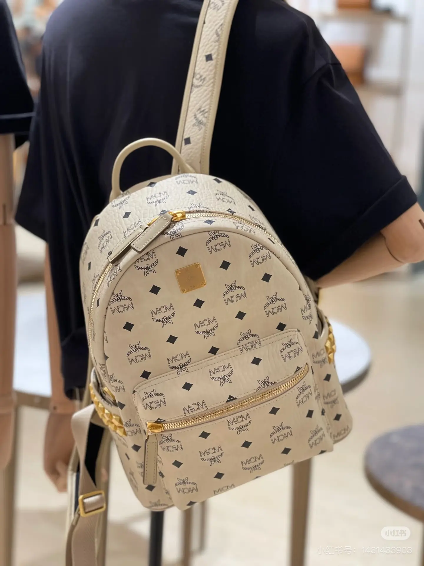 MCM Visetos Monogram Backpack D26017906