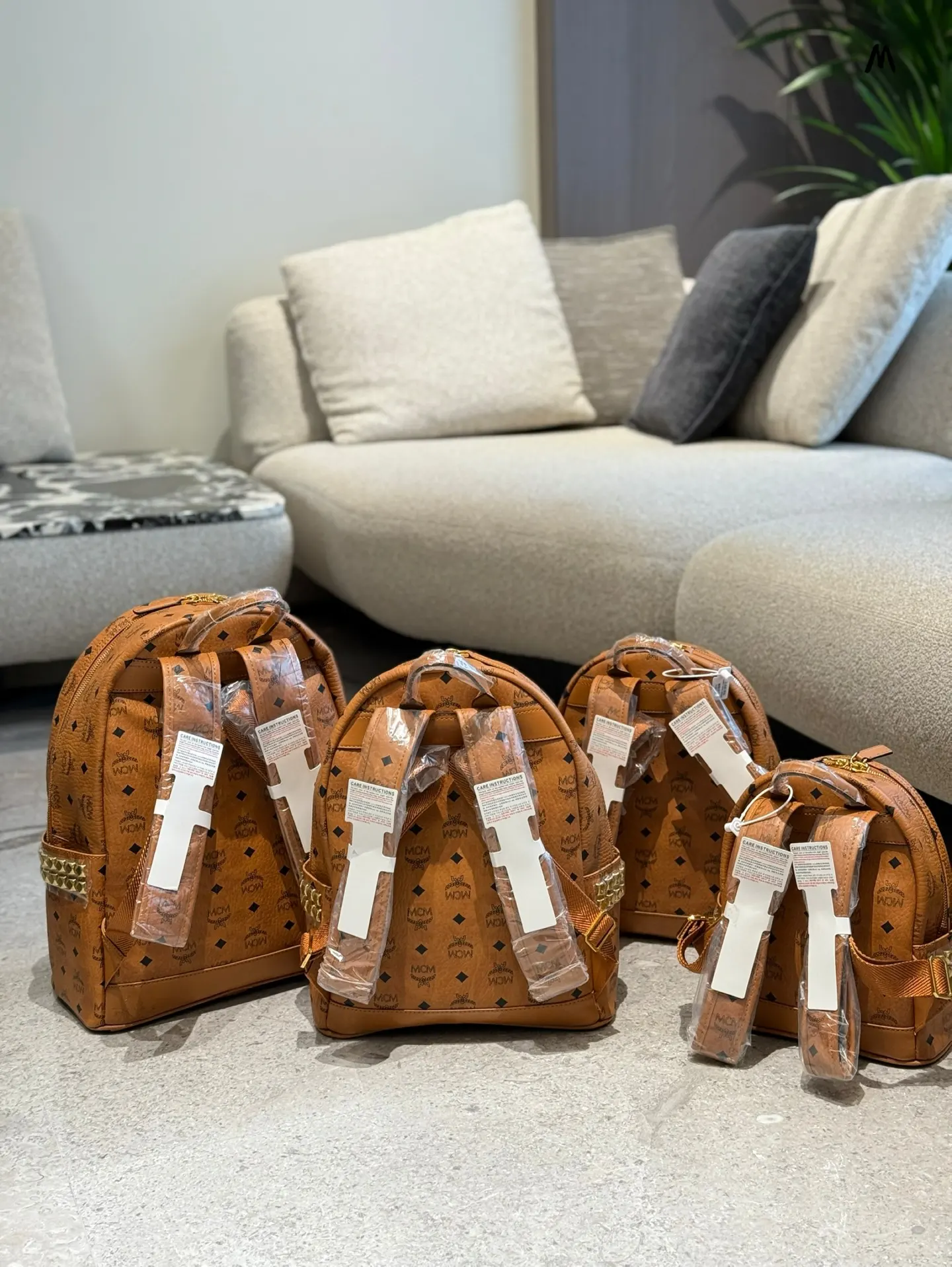 MCM Visetos Monogram Backpack D26017907 — view 3